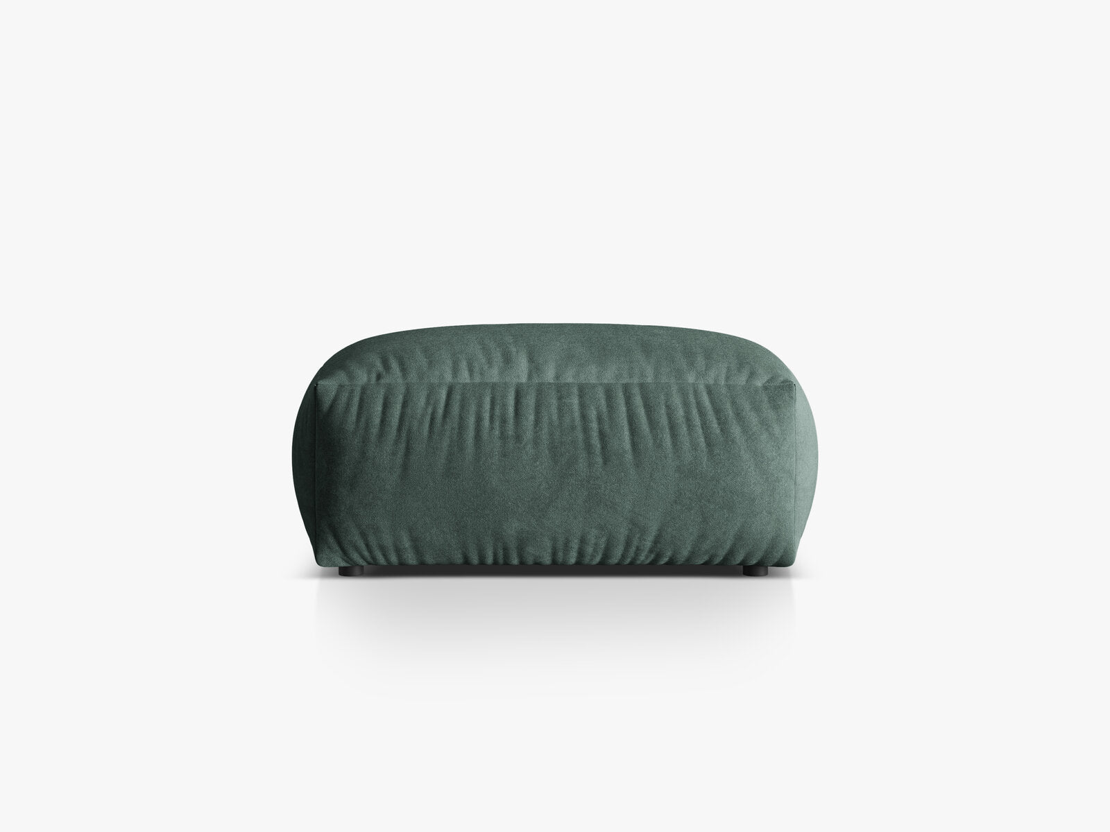 Micadoni Hocker Martina 1-Sitzer Samt Vogue Petrol