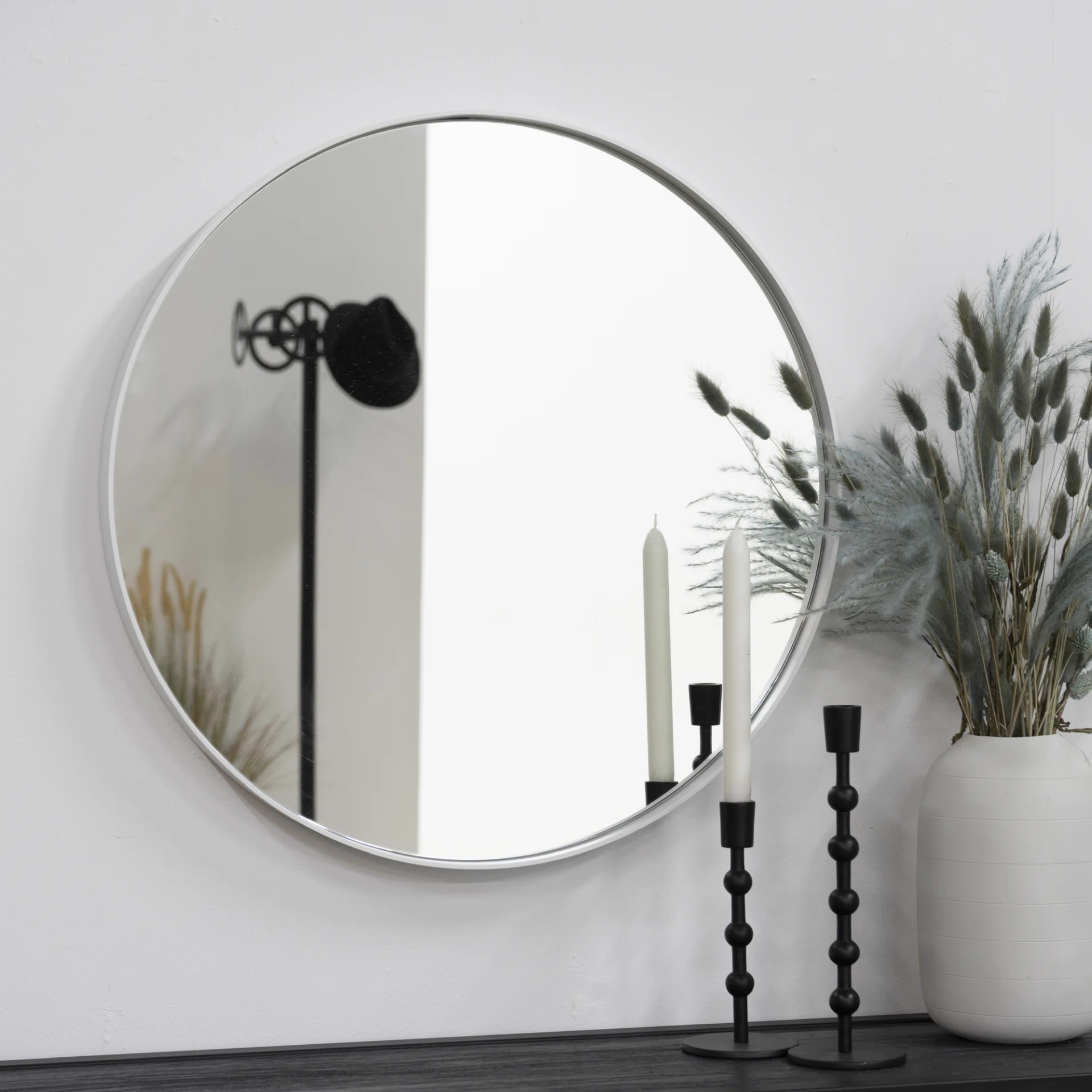Spinder Design Spiegel Donna 3 Weiß