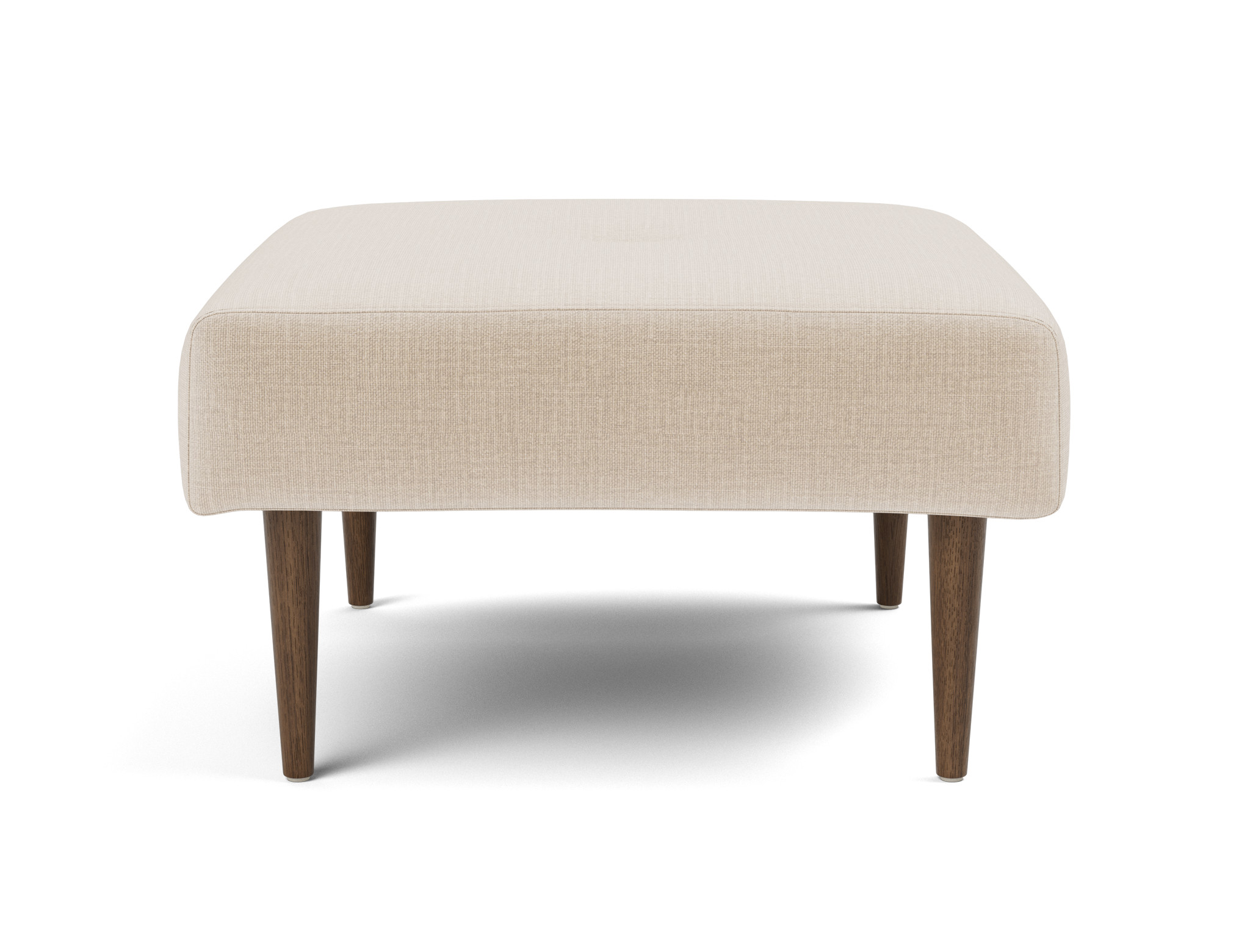 Hocker Recast Chenille Esina 410-Almond-Beige