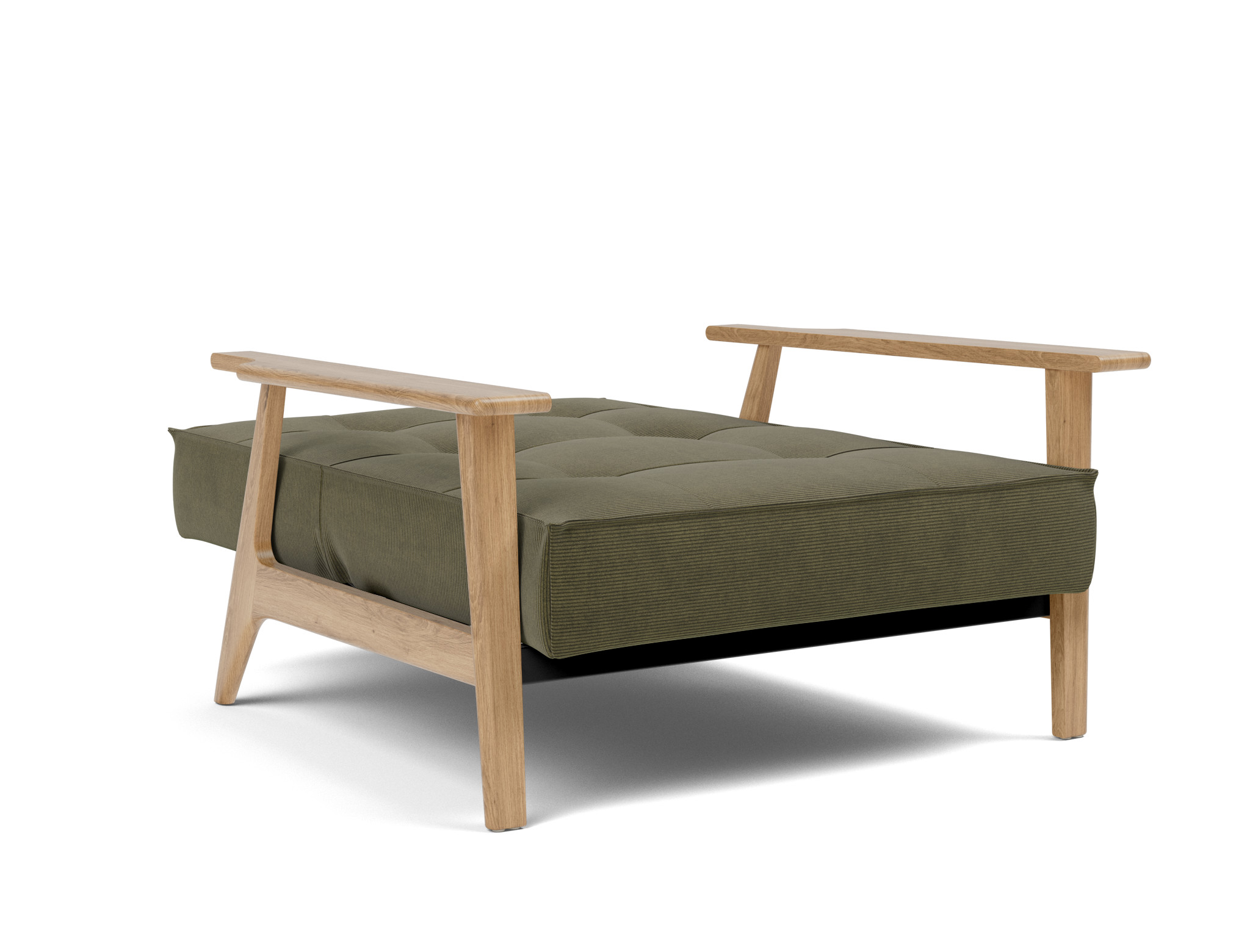 Sessel Splitback Frej Kord Cordufine 316-Pine-Green