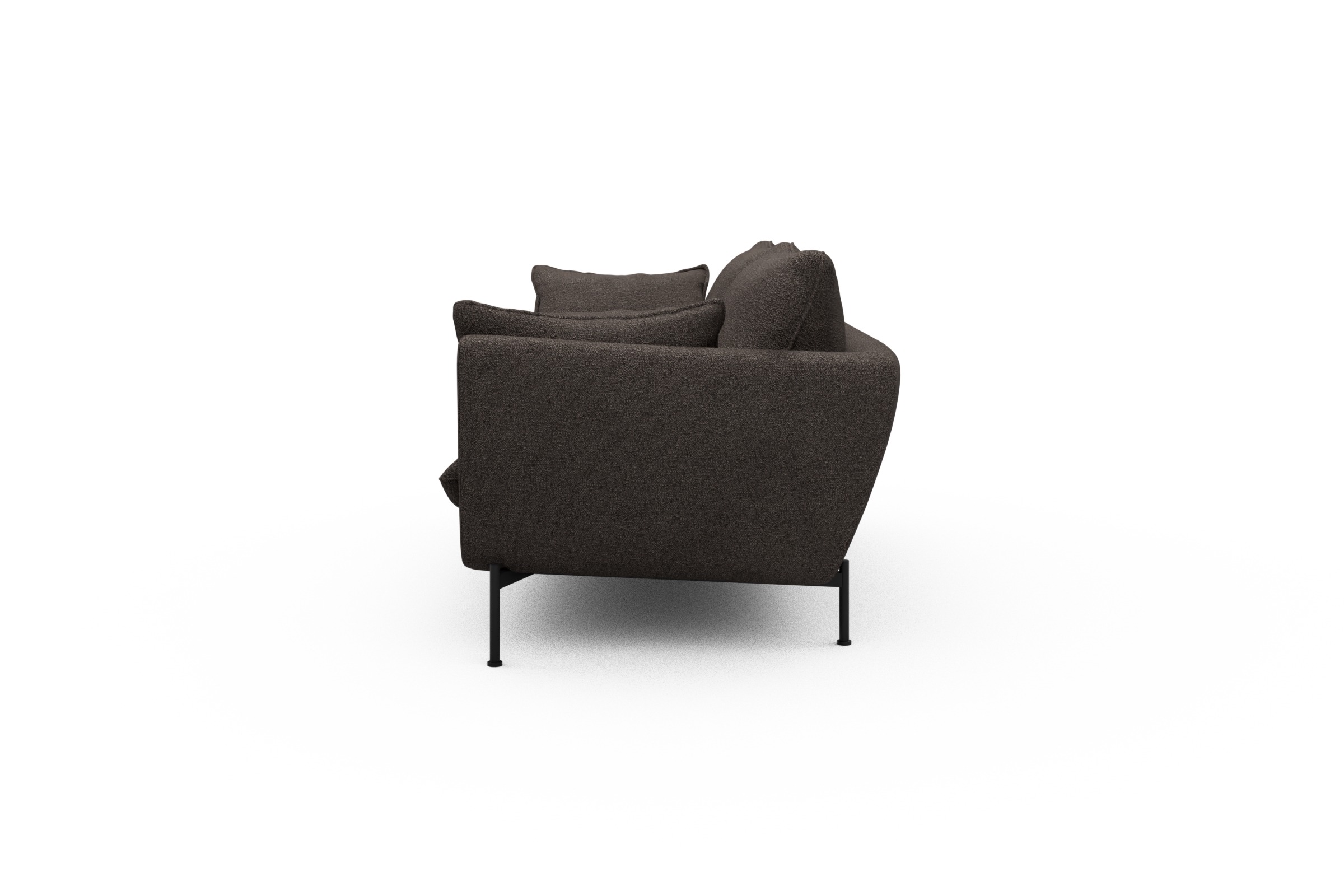 Sofa Anton 2-Sitzer Boucle-Taupe