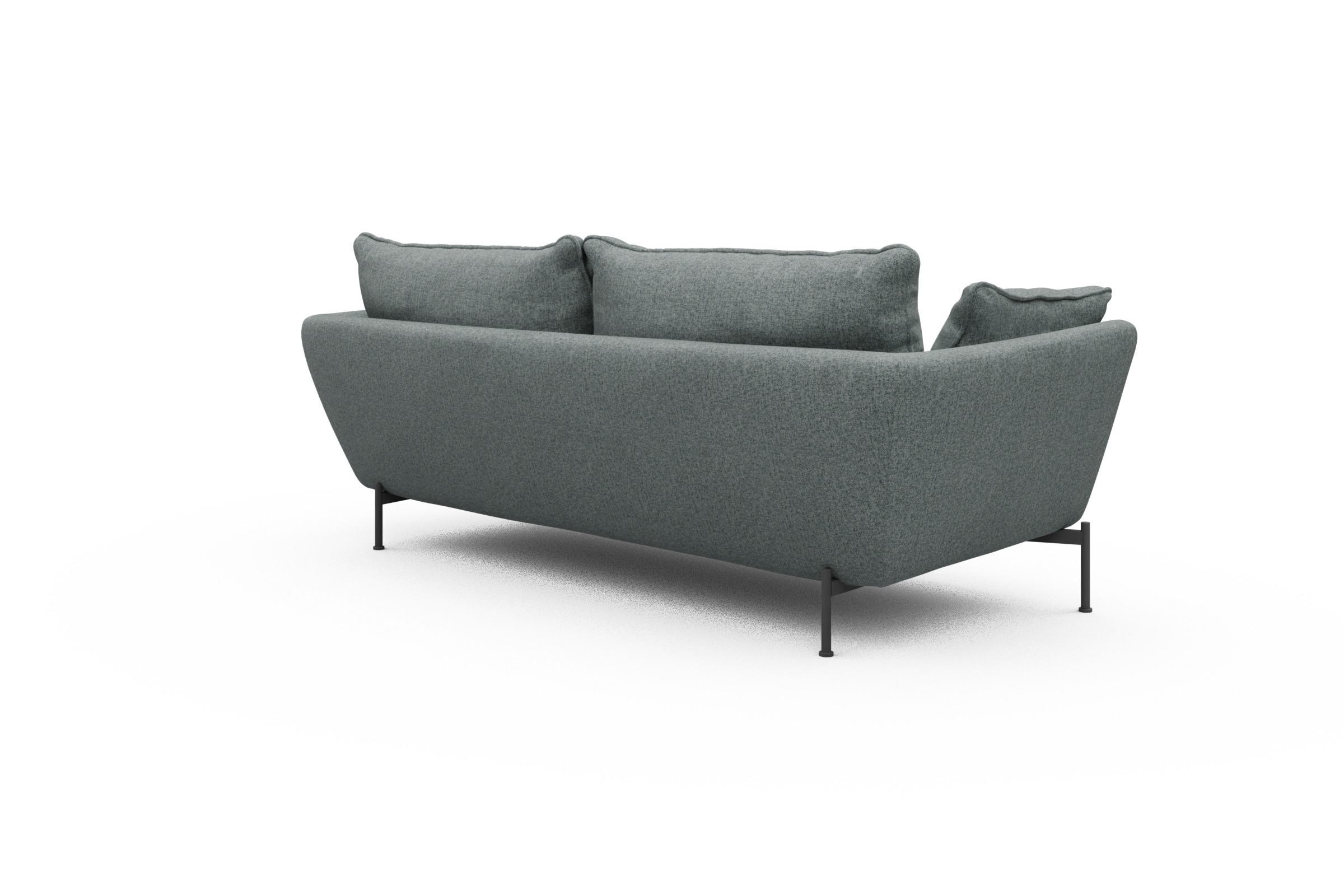 Sofa Anton PREMIUM 3-Sitzer Casone-Light-Mixed-Green