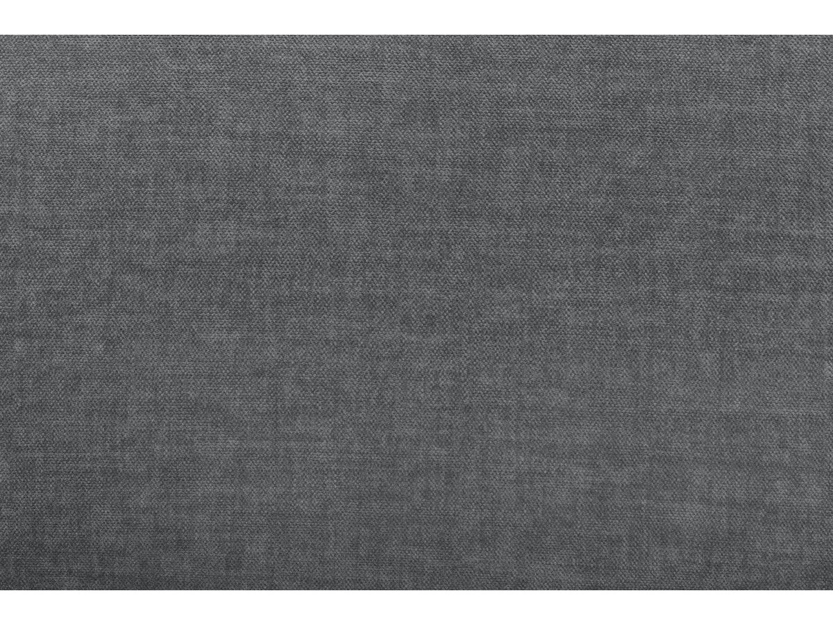 Bobochic Jeanne Sofa 3-Sitzer Samt Dunkelgrau