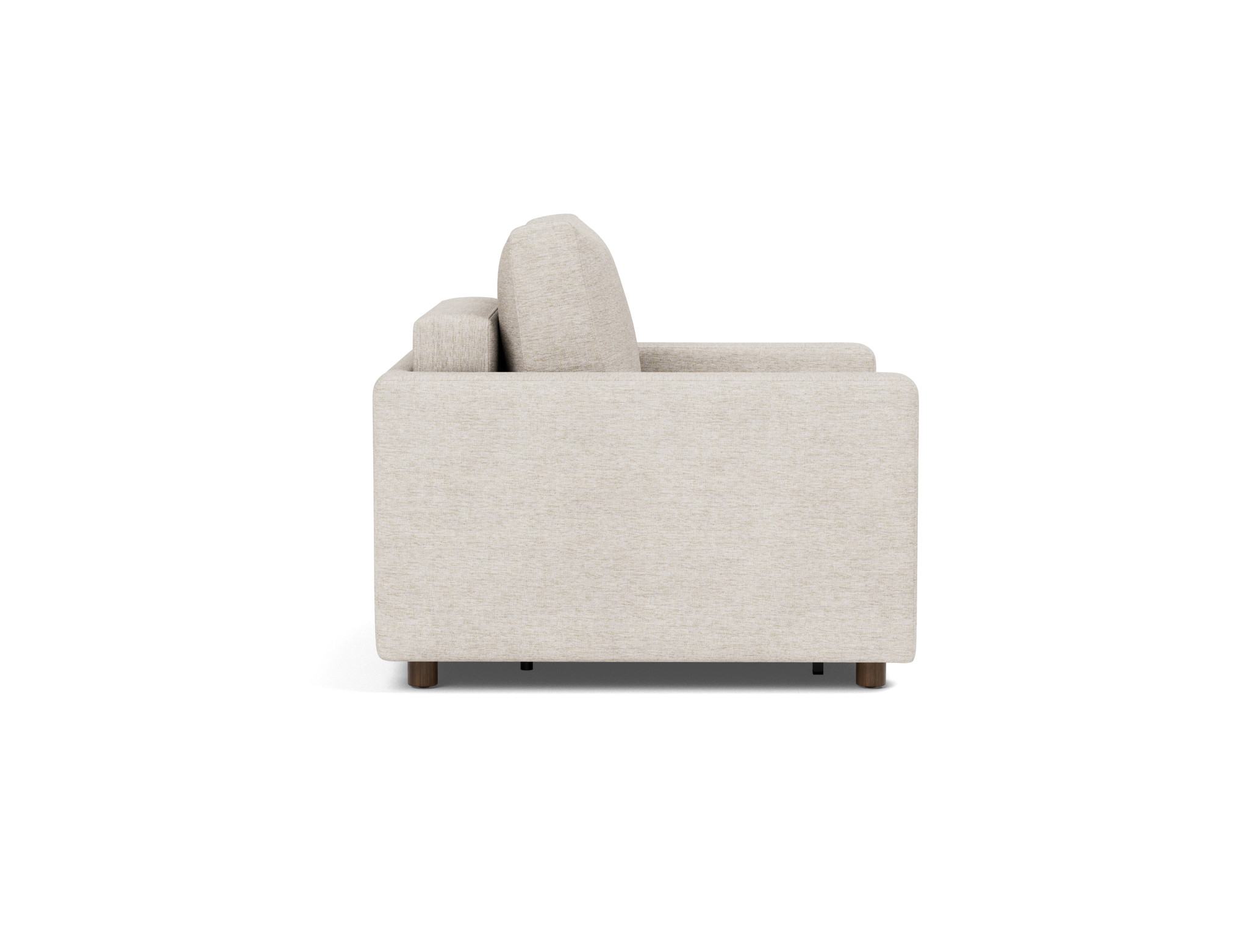 Schlafsessel Neah mit Standard-Armlehnen Chenille Yuveno 470-Natural