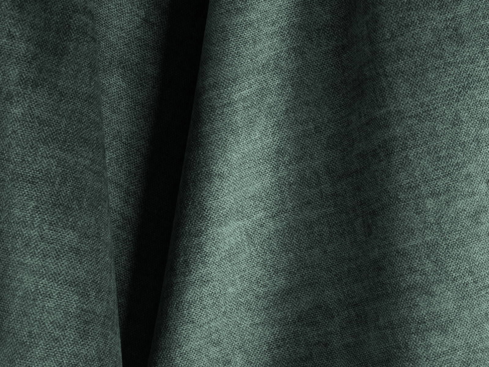 Micadoni Kissen Martina Samt Vogue Petrol 40x40