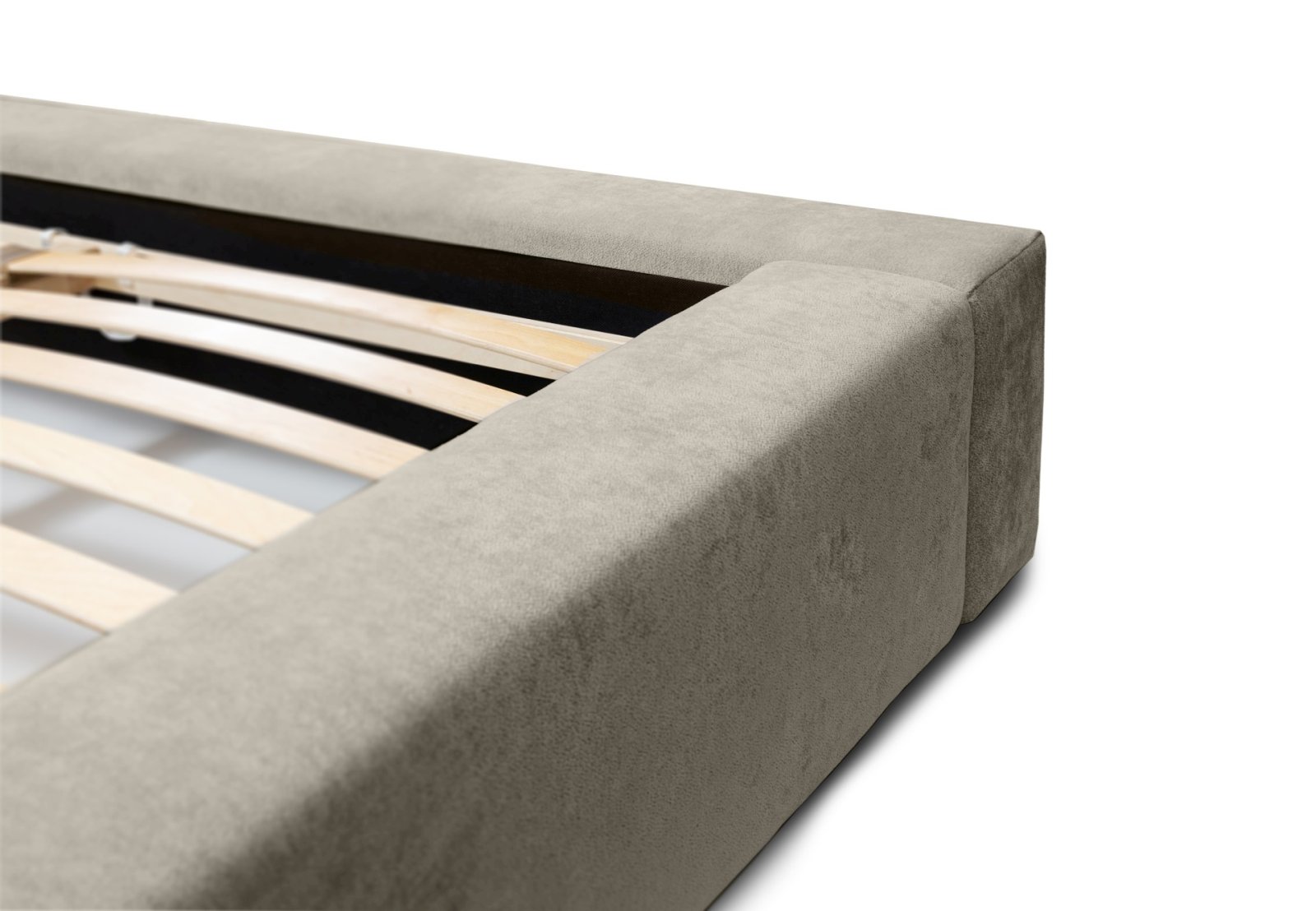 Polsterbett Pavo Chenille 160x200 mit Holzrahmen Ditra-New 03
