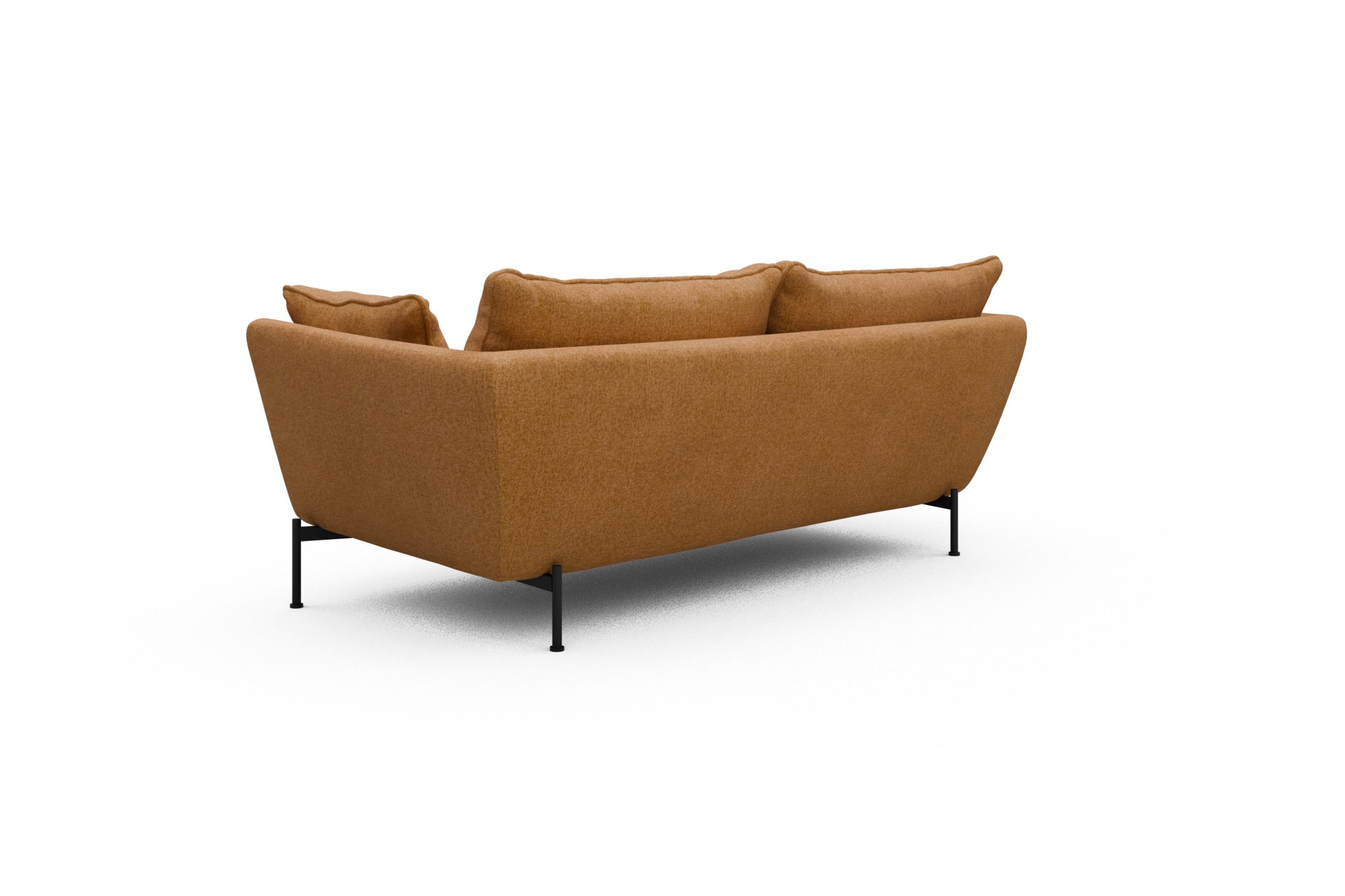 Sofa Anton PREMIUM 2-Sitzer Casone-Warm-Yellow
