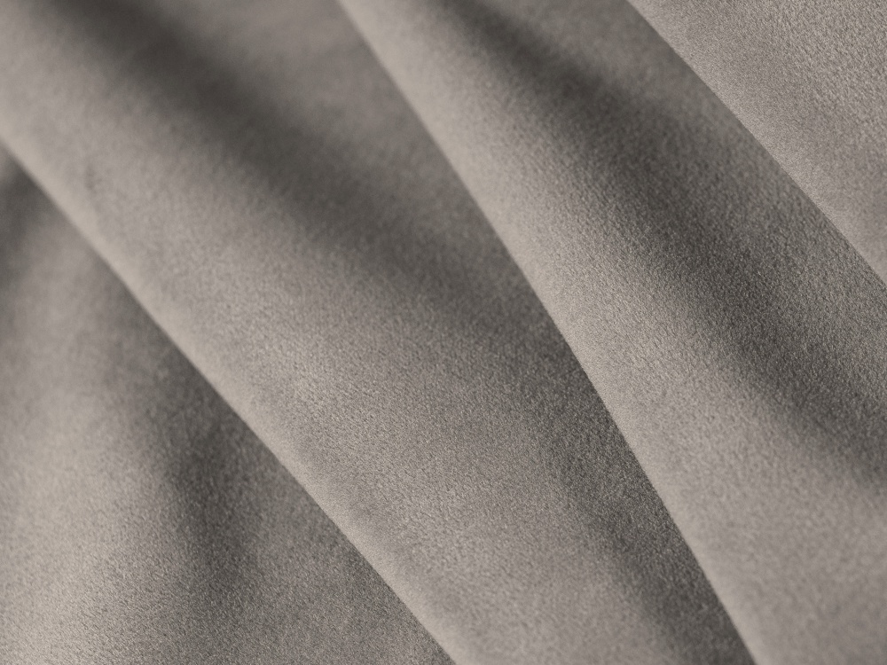 Cosmopolitan Design Schlafsofa Tonale 3-Sitzer mit Bettkasten Samt Magic Velvet Taupe
