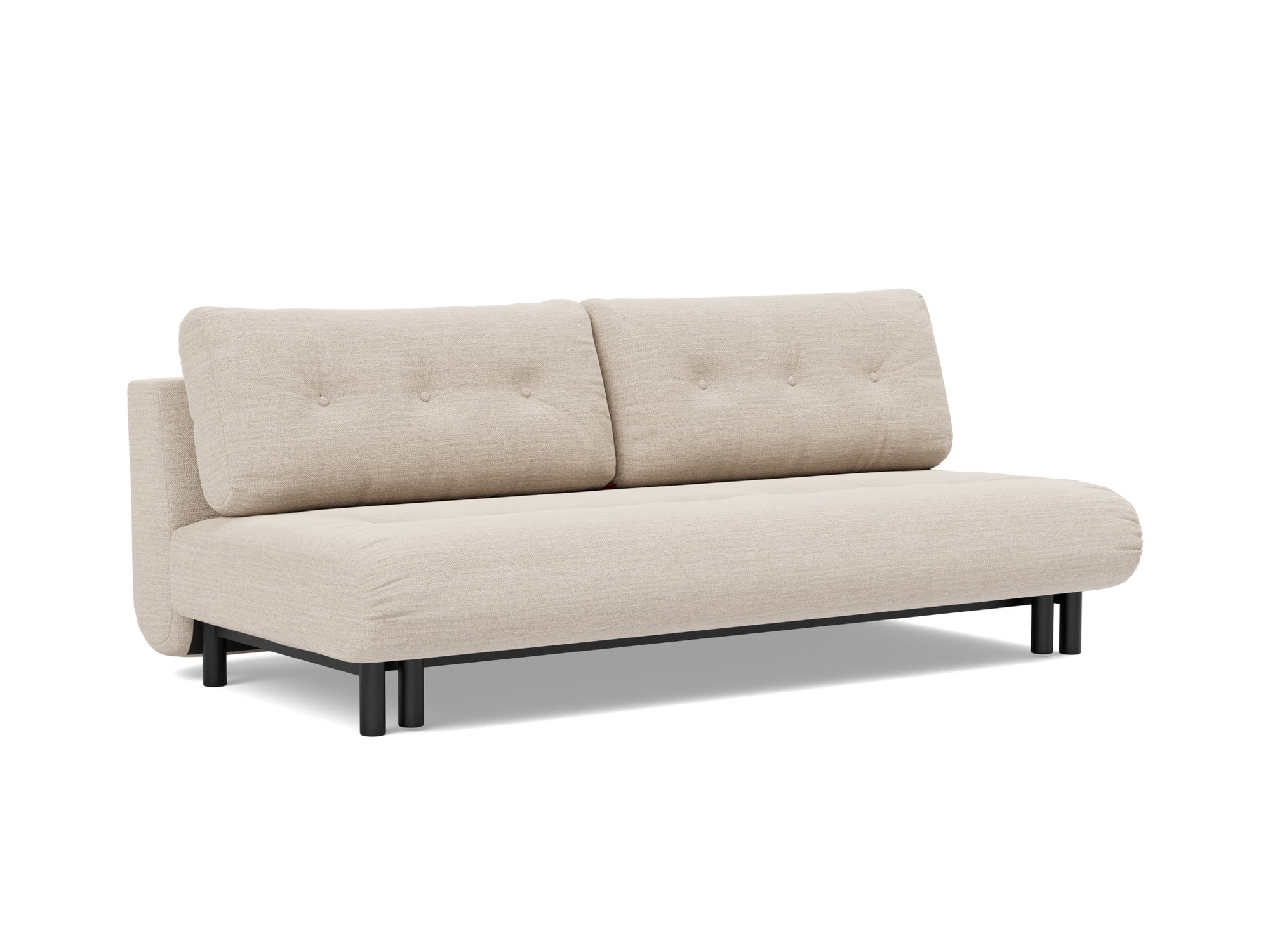 Schlafsofa Nabli Webstoff Blida 612-Sand-Grey