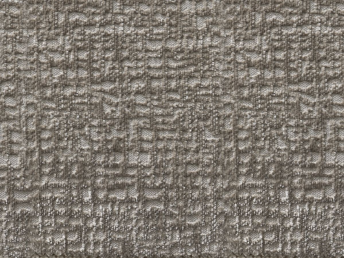 Bobochic Leopold Sofa 3-Sitzer Strukturstoff Taupe Armlehne links