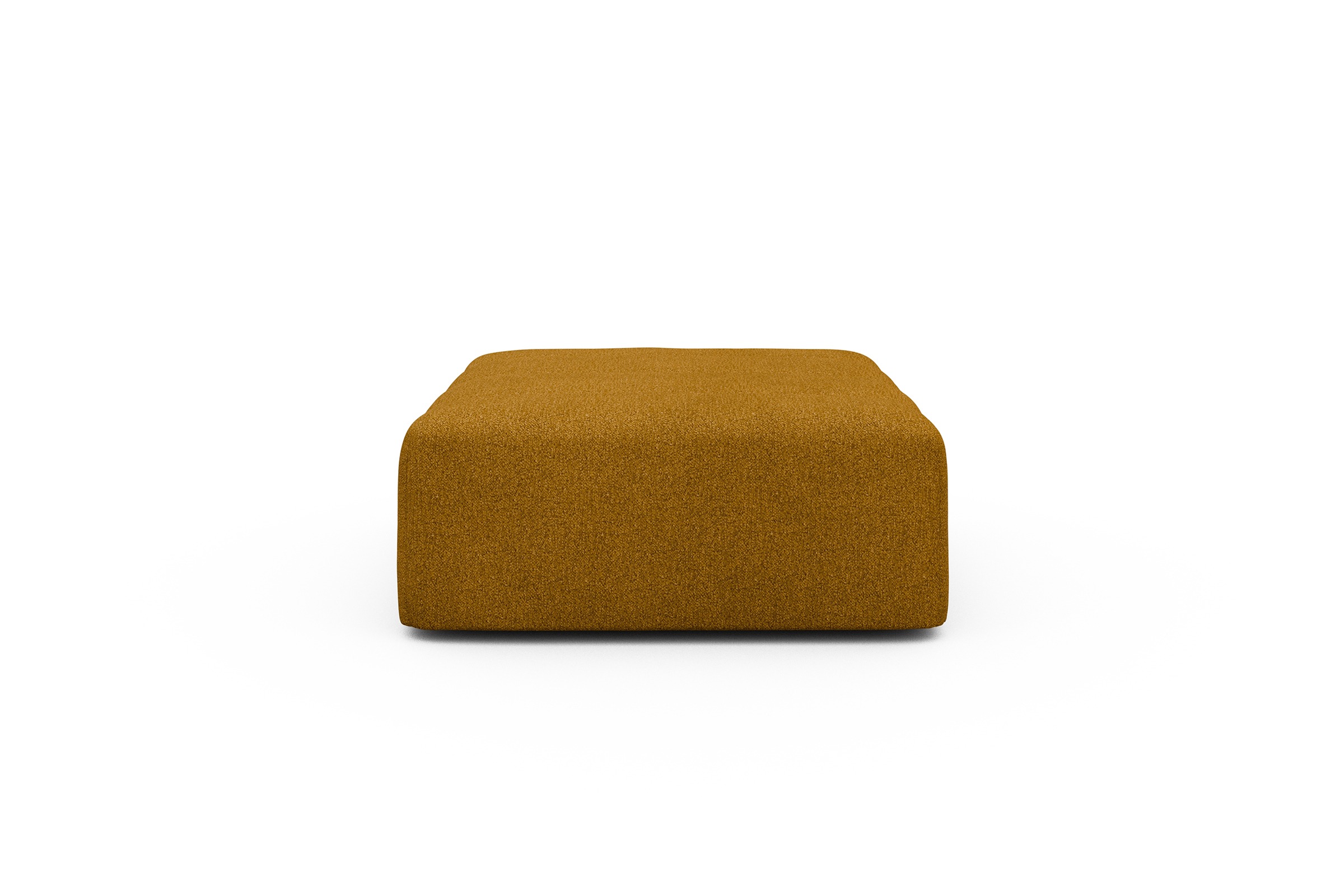 Sitzhocker Hugo Ottomane Boucle-Ochre