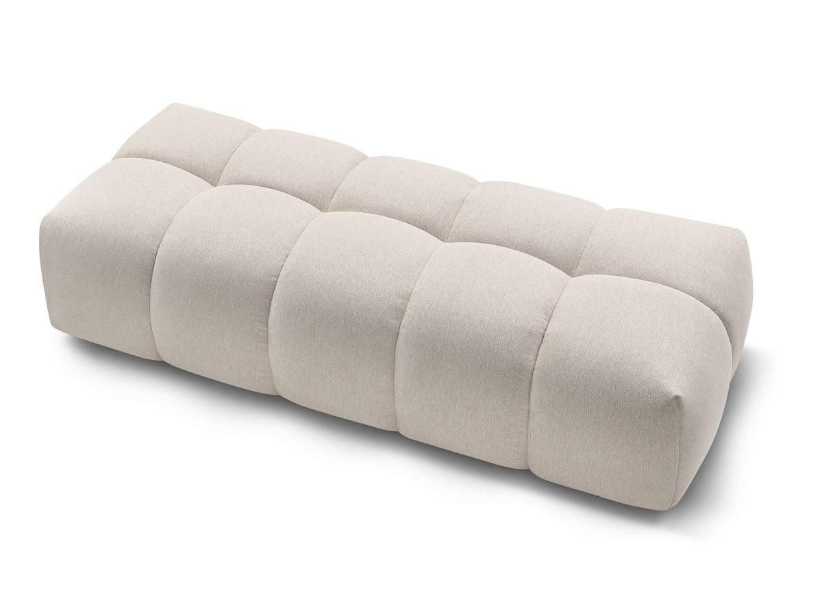 Bobochic Mont-blanc Pouf Melange-Stoff Beige