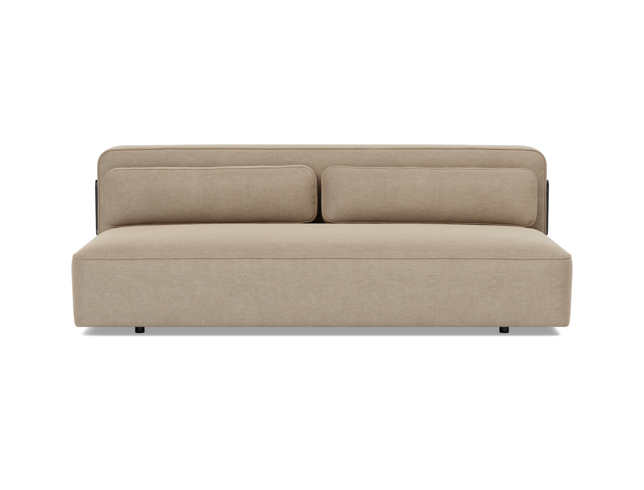 Schlafsofa Yonata Flachgewebe Phobos 587-Mocha