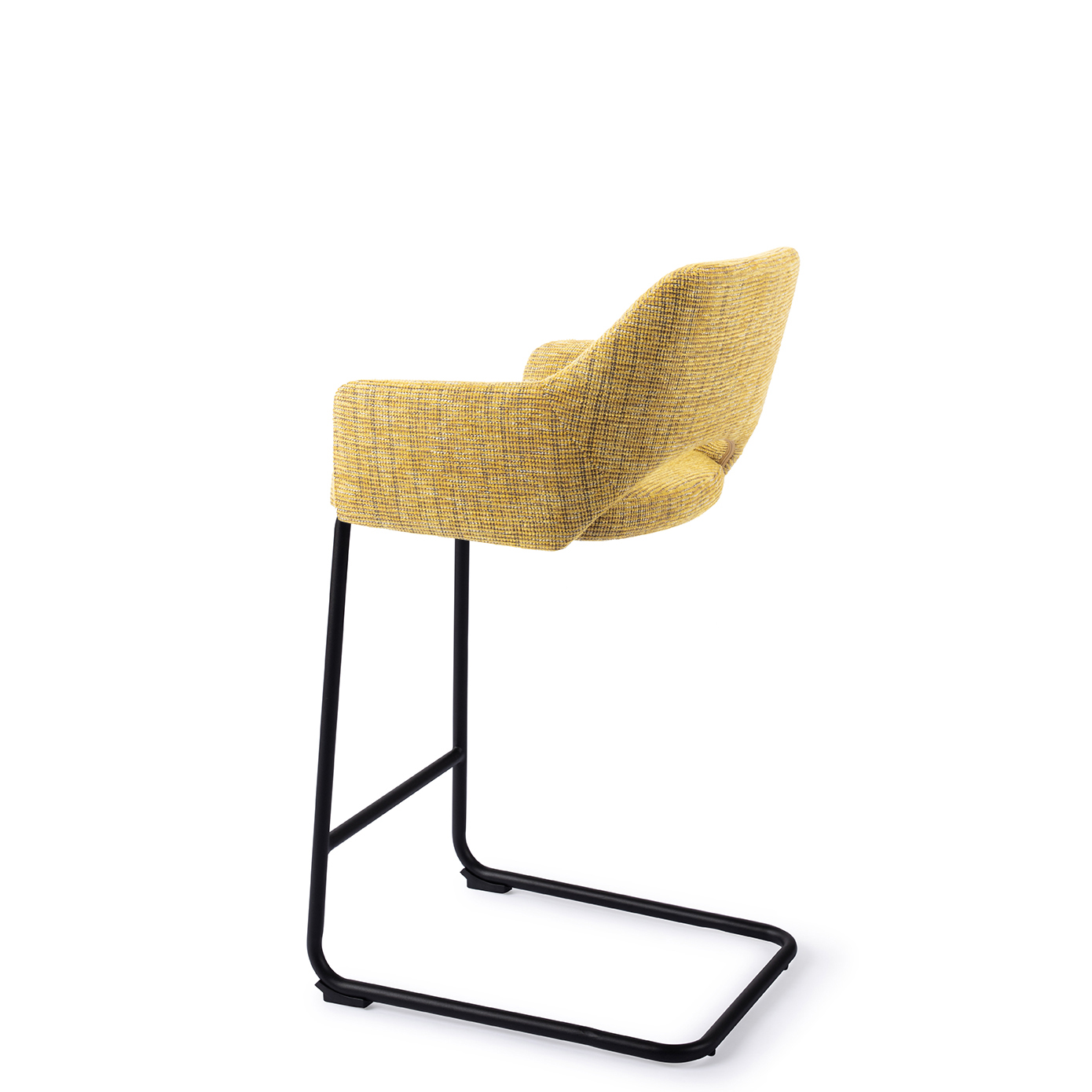 Jesper Home Barhocker Yanai Lemon Lines Arch Schwarz Tresenhöhe 65 cm