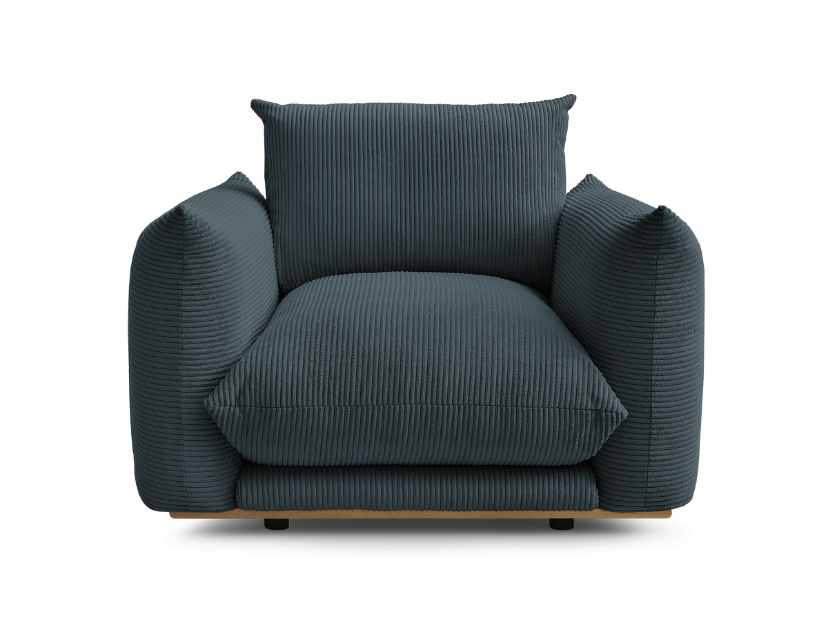 Bobochic Ernest Sessel Cordsamt Blau