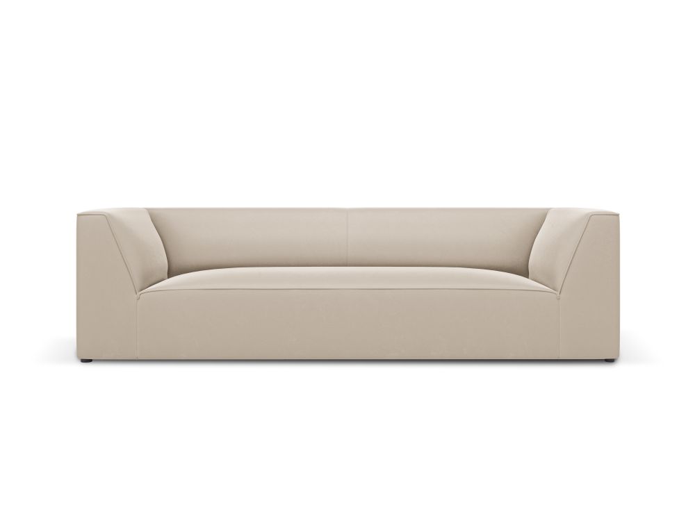 Cosmopolitan Design Sofa Siena 3-Sitzer Samt Salvador Beige