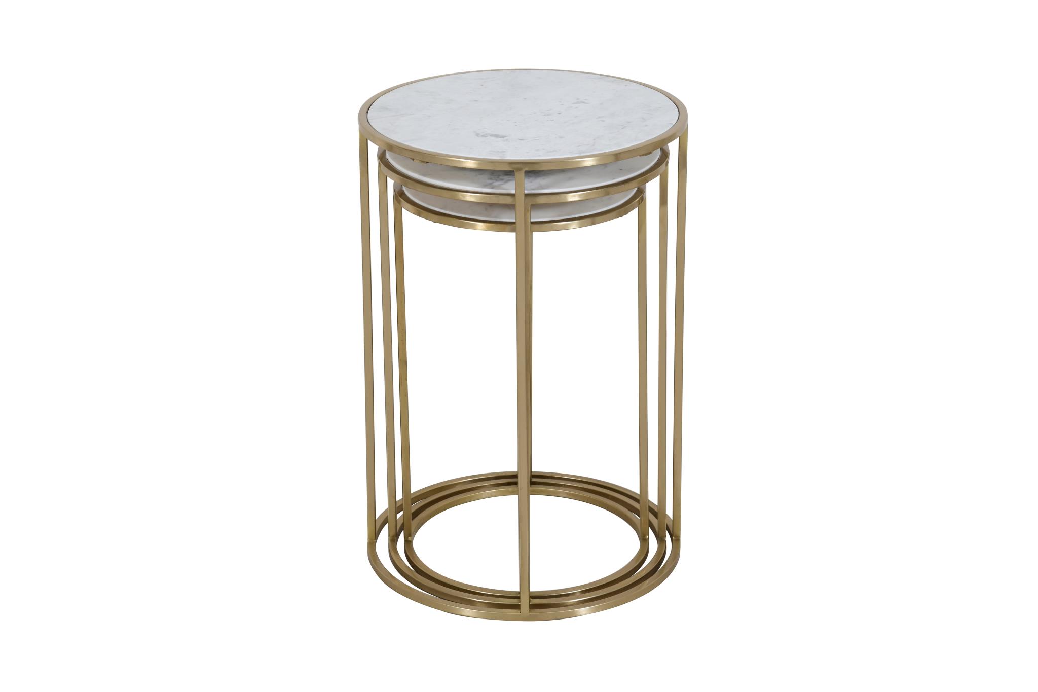 Livin Hill Tischsatz rund Avola Gold AV2130-39