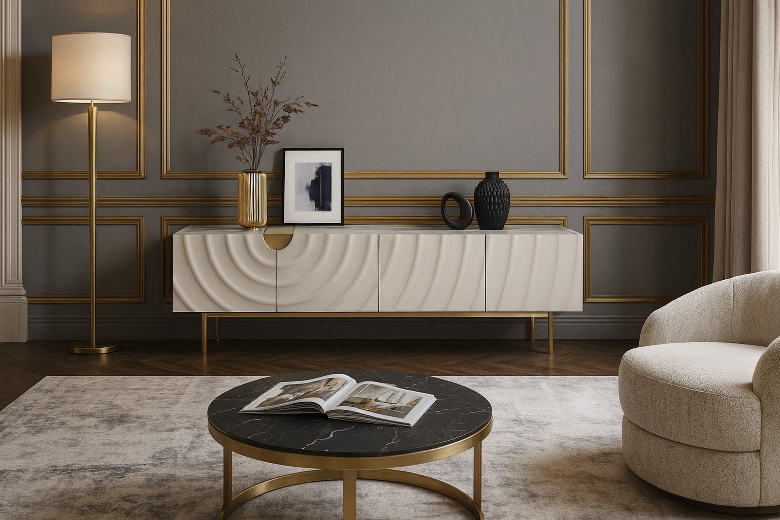 Livin Hill TV-Kommode Stilig 200 × 40 × 53 cm