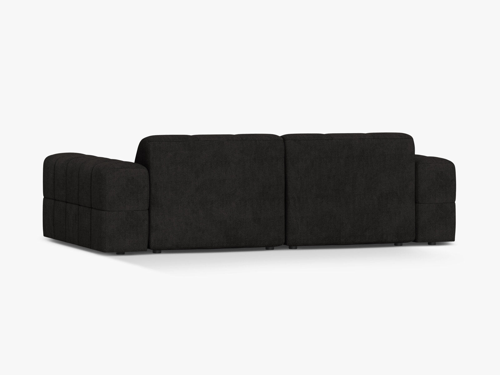 Micadoni Sofa Jennifer 3-Sitzer Chenille Eden Anthrazit