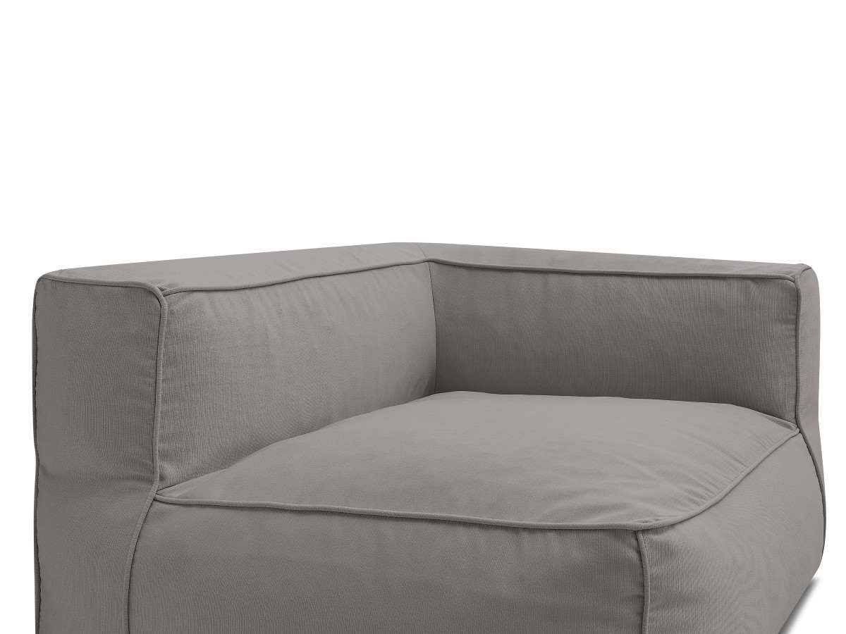 Bobochic Giulia Eckmodul Stoff Dunkelgrau