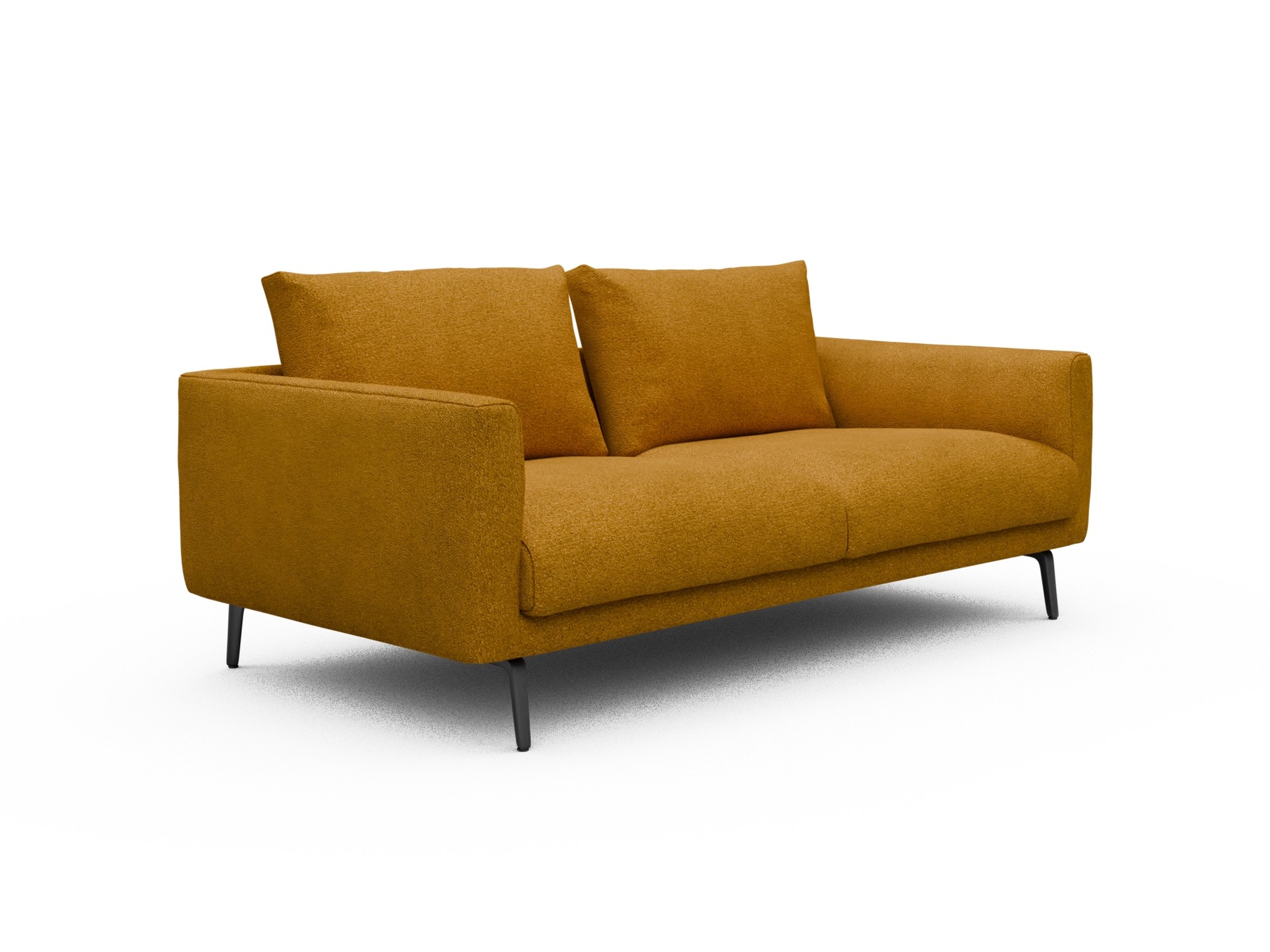 Skandi Home Sofa Karl 2-5-Sitzer Boucle-Ochre moebelfaktor