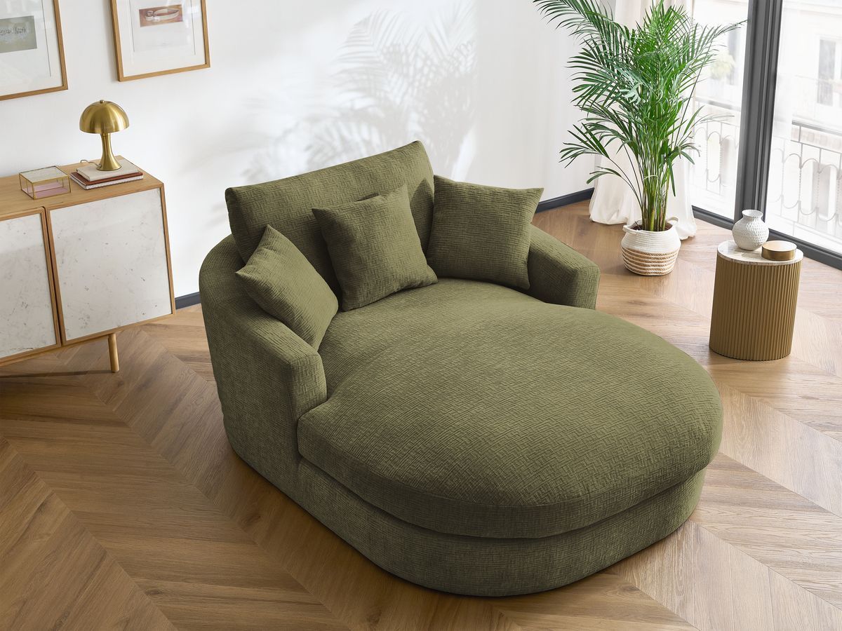 Bobochic Belem Méridienne-Modul Strukturstoff Grün