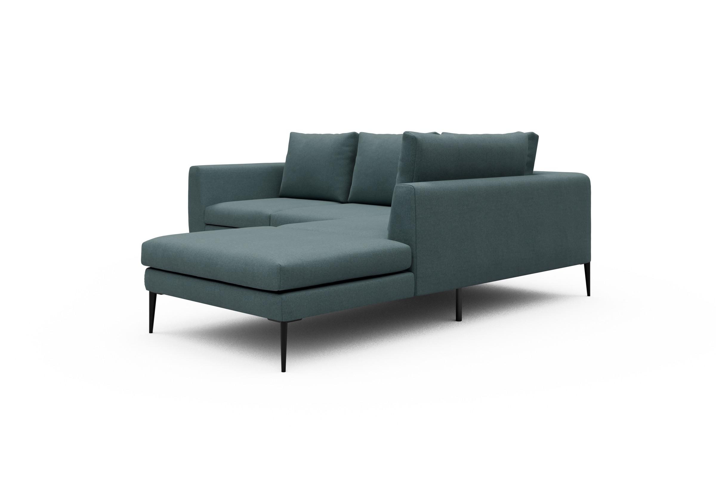 Ecksofa Paul Relax-Ecke rechts mit 2-Sitzer Satya-Niagara