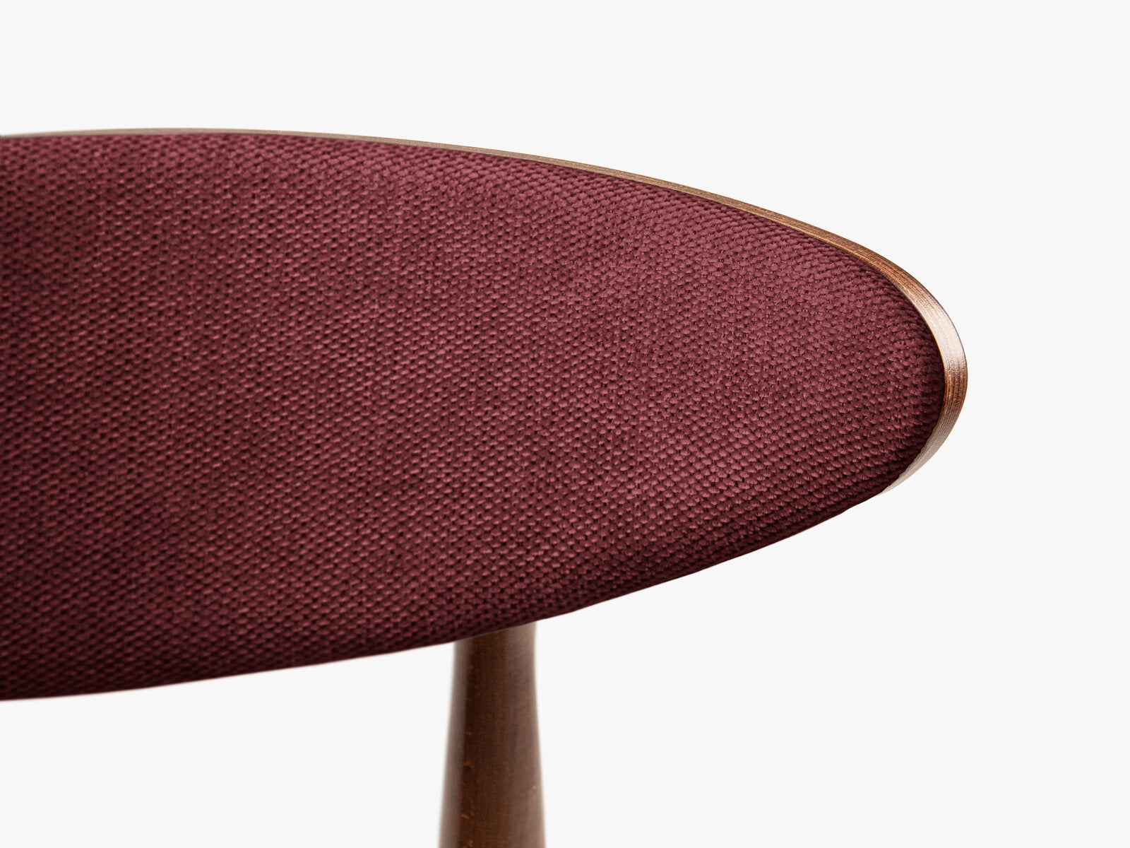 Micadoni Rina Samtiger Stuhl 47.5 cm (H 79 cm) [CH_RINA] Chenille Rebel Bordeaux