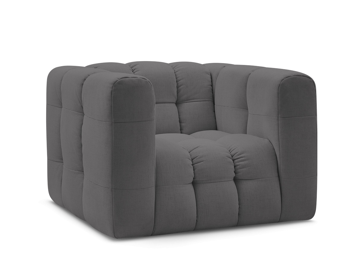 Bobochic Ulysse Sessel Stoff Dunkelgrau