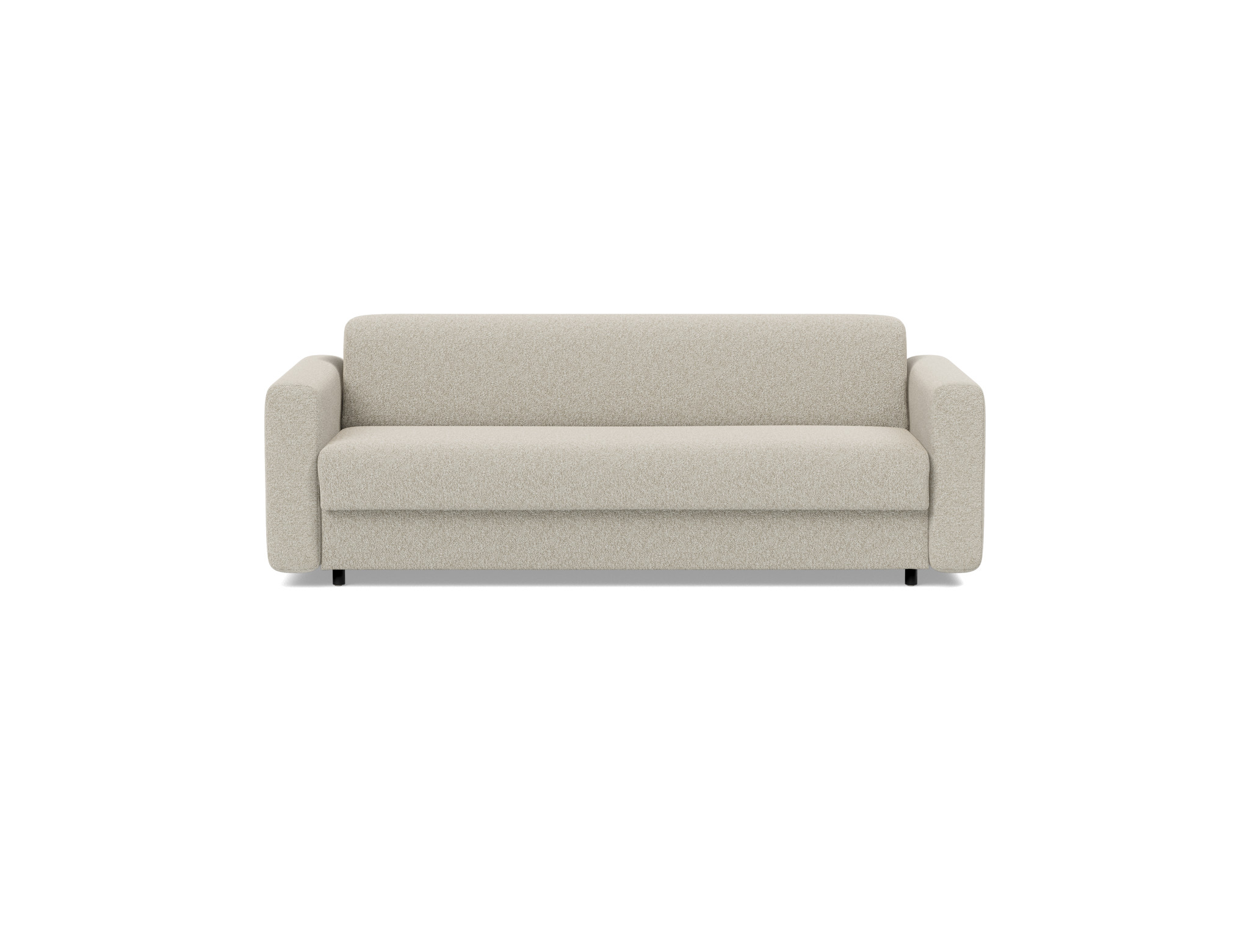 Schlafsofa Killian mit Taschenfederkernmatratze 160 Boucle Skandi 539-Beige
