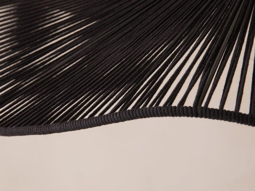 Micadoni Pendelleuchte Palmier Schwarz 100 cm