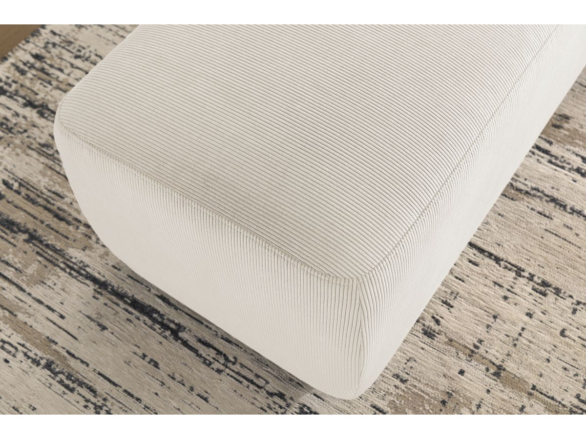 Bobochic Enjoy Pouf Cordsamt Beige