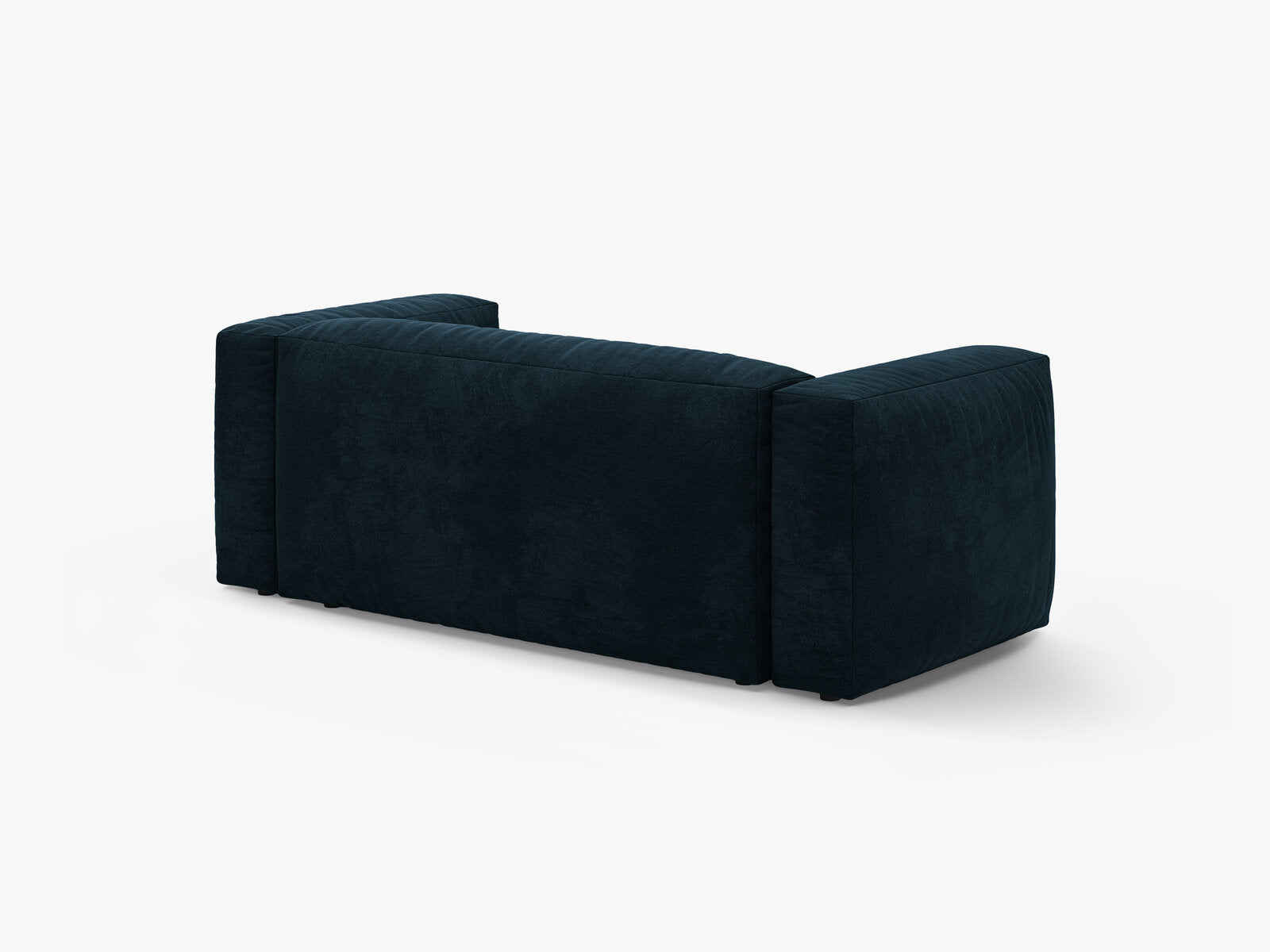 Micadoni Martina Sofa 2-Sitzer Samt Vogue Dunkelpetrol