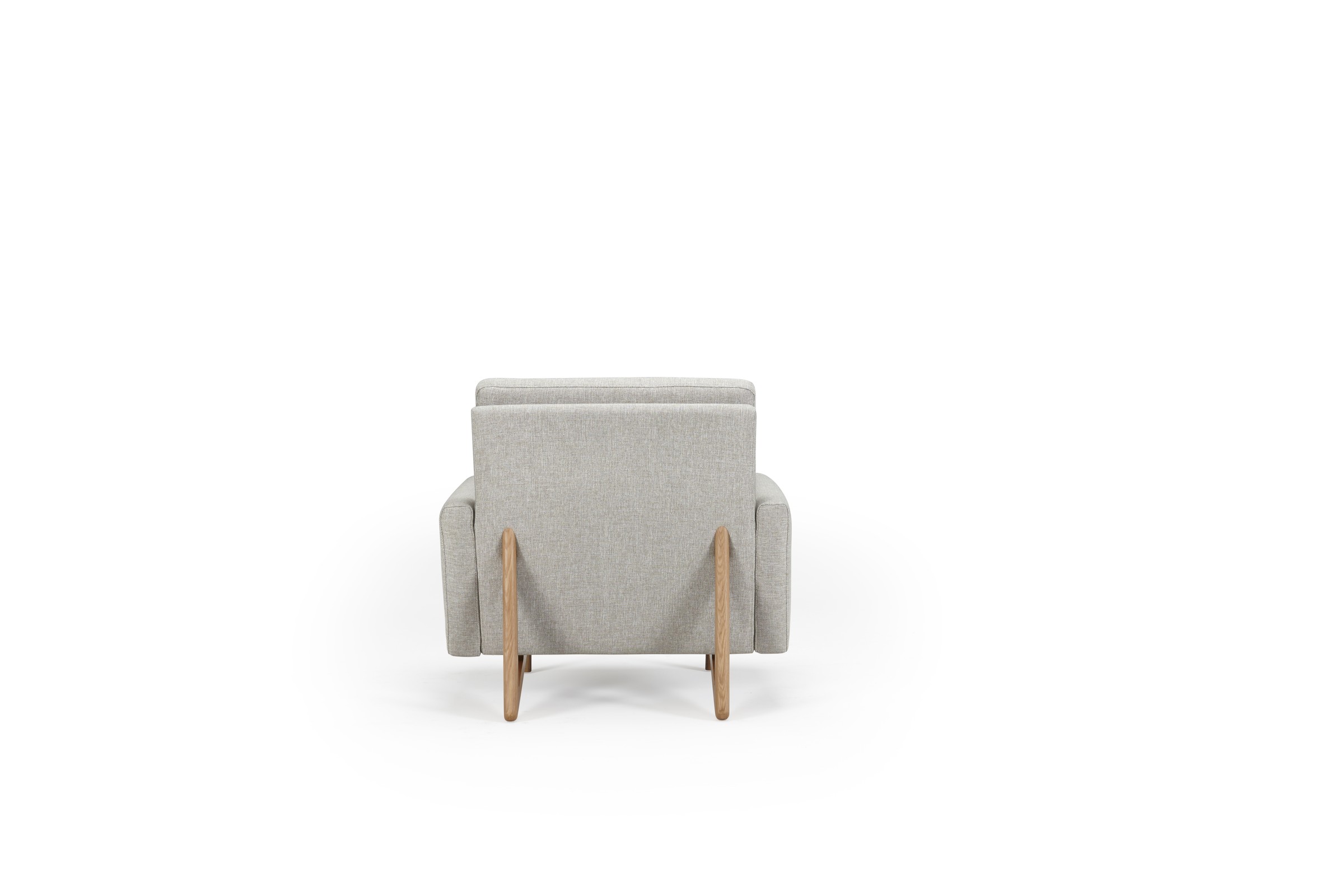 Sessel Arne Strukturierter Stoff Denari 487-Clean-Beige