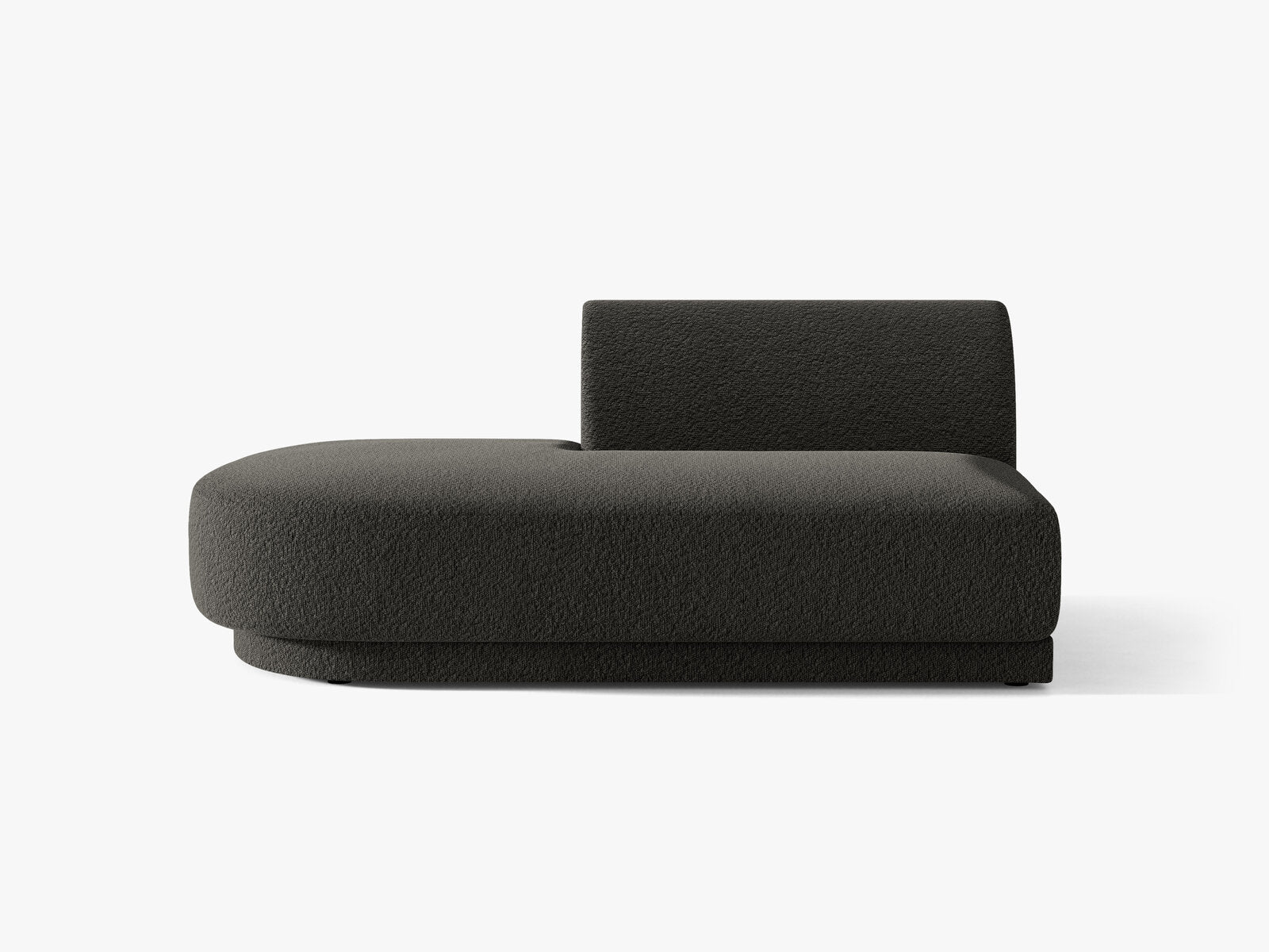 Micadoni 2-Sitzer Sitzmodul offen Miley Boucle Baloo Braun Links