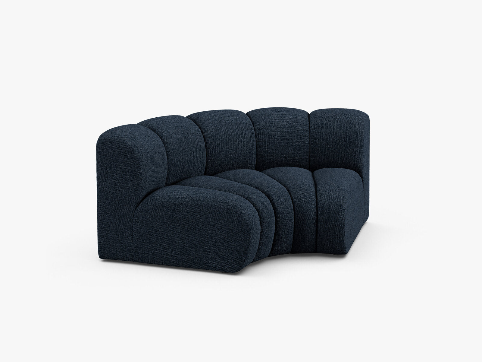 Micadoni rundes Eckmodul Lupine Boucle Baloo Dunkelblau