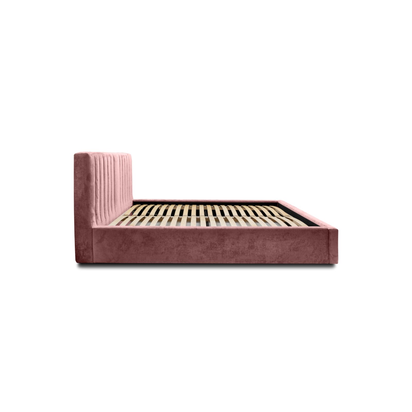 Polsterbett Velo-Vi Chenille 140x200 mit Holzrahmen Perfect Harmony 63
