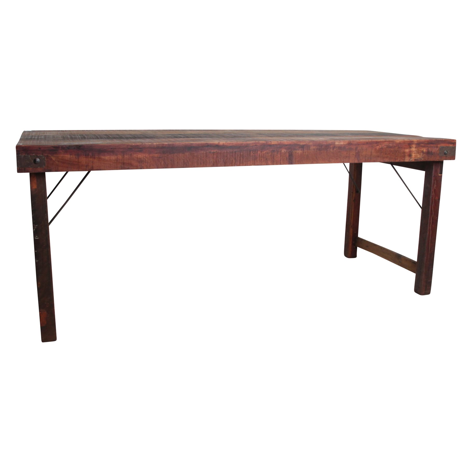Raw Materials Klappbarer Vintage-Esstisch XL 190x80x76cm
