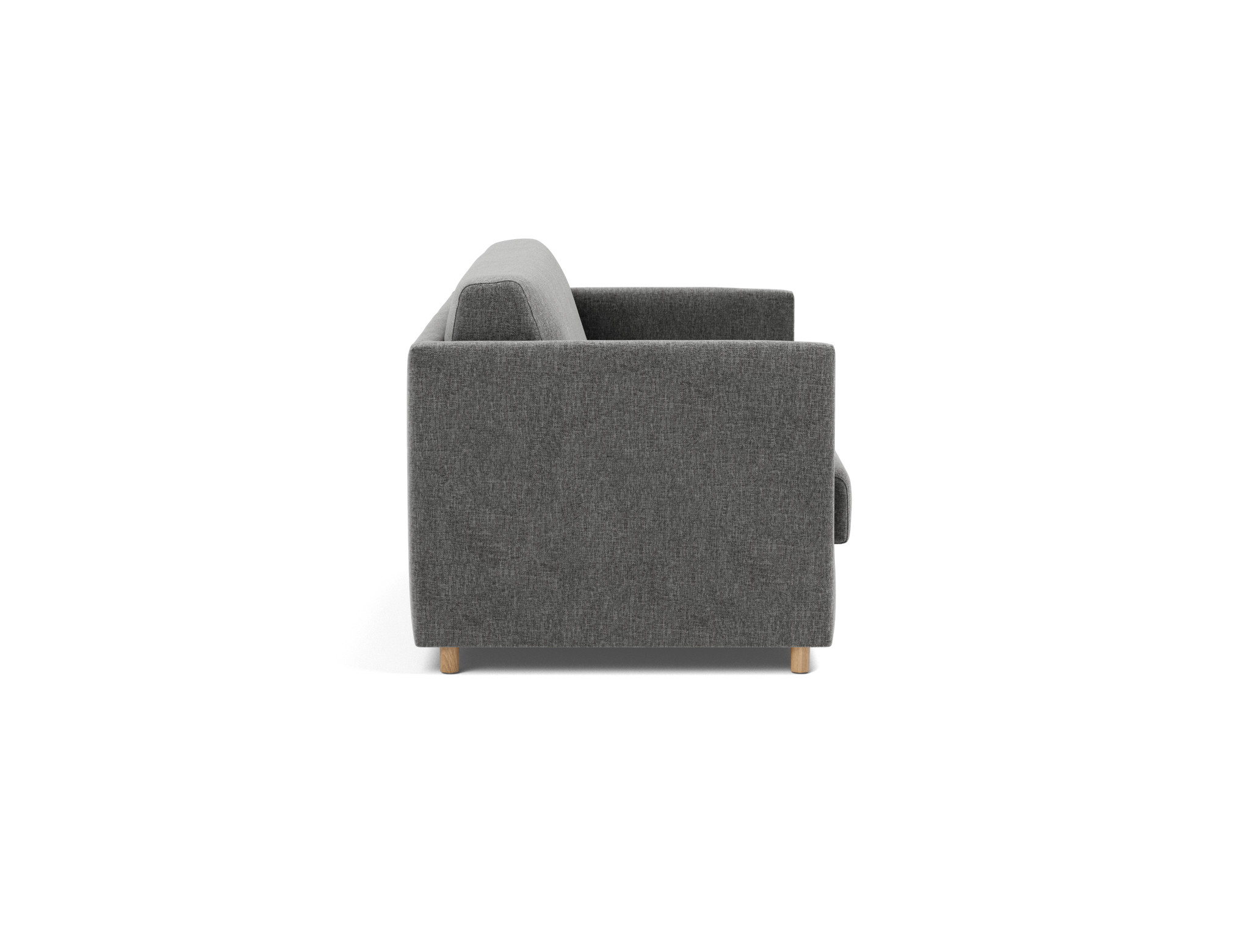 Schlafsofa Olan Strukturierter Stoff Twist 563-Charcoal