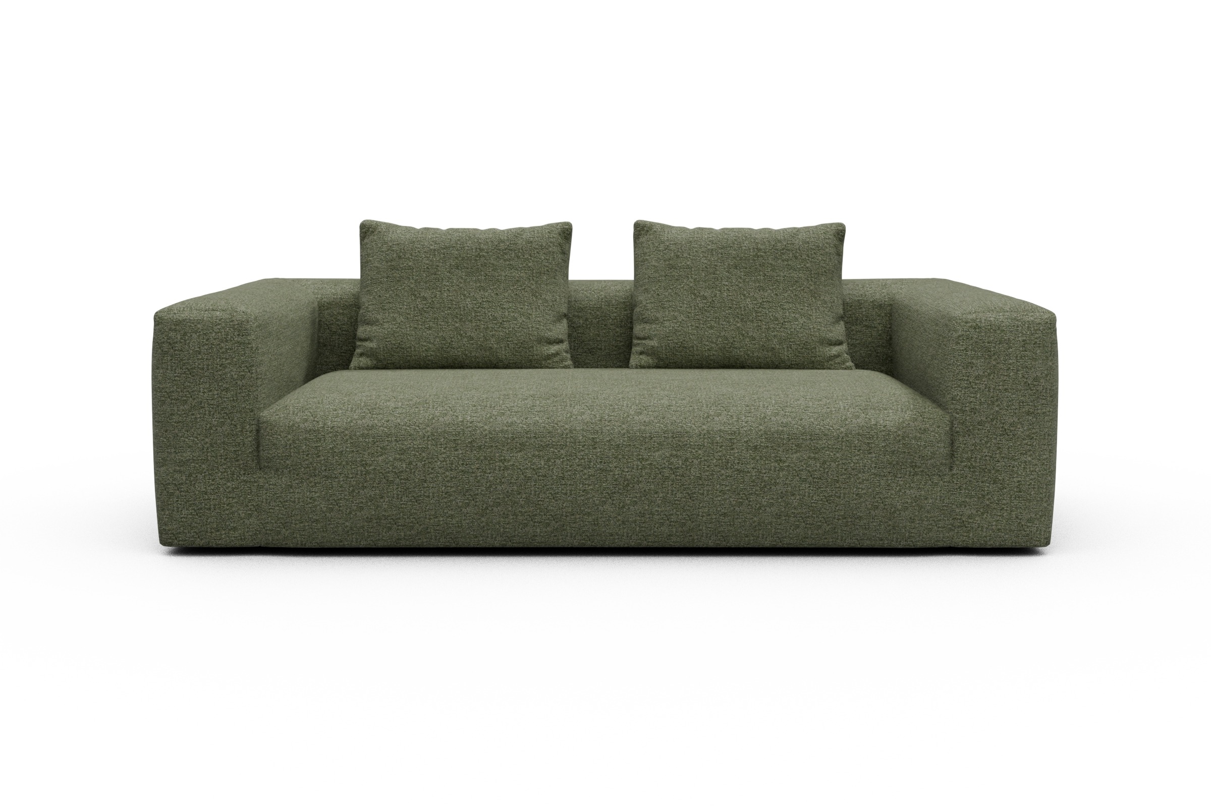 Skandi Home Sofa Fred 3-Sitzer Carreno-Vivid-Green moebelfaktor