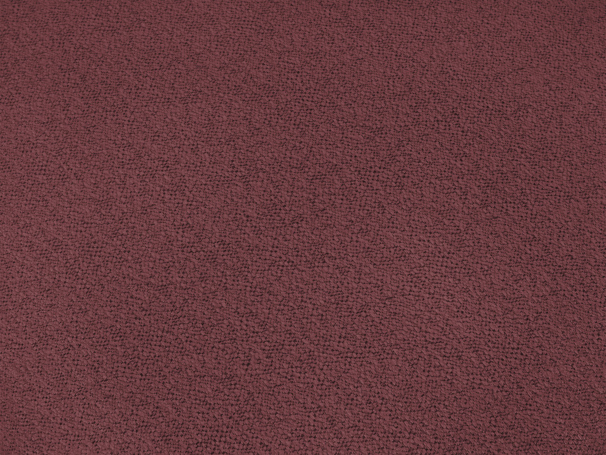 Bobochic Voltaire Sofa 3-Sitzer 248 × 100 cm Melange-Stoff Rot