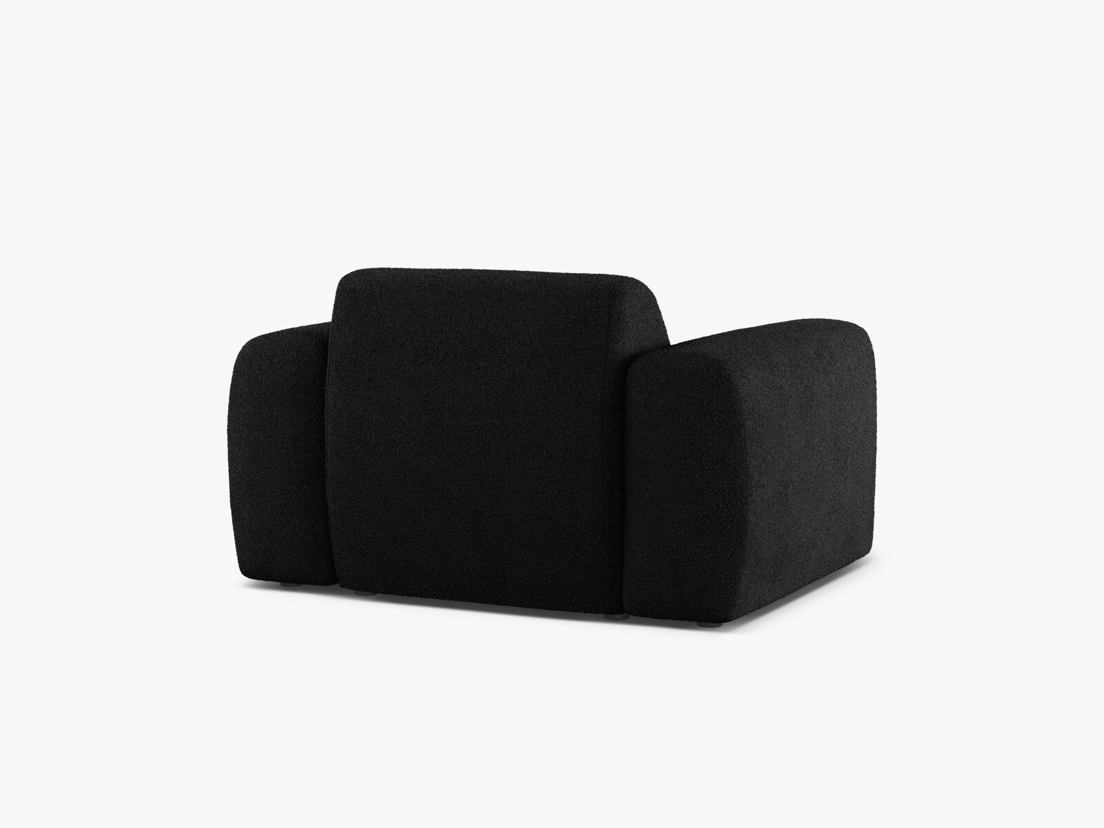 Micadoni Sessel Molino Boucle Baloo Schwarz