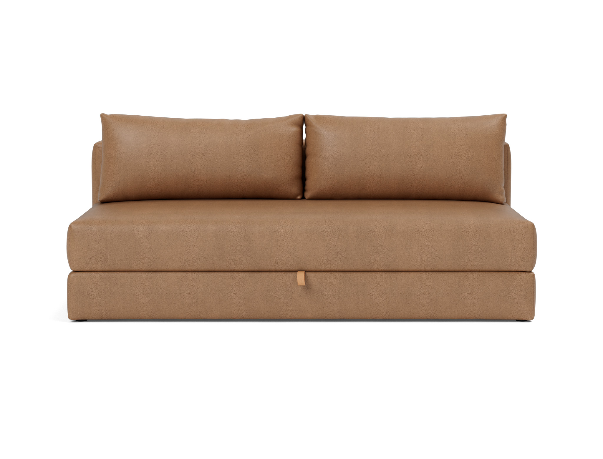 Schlafsofa Osvald Lederoptik Faunal 551-Brown