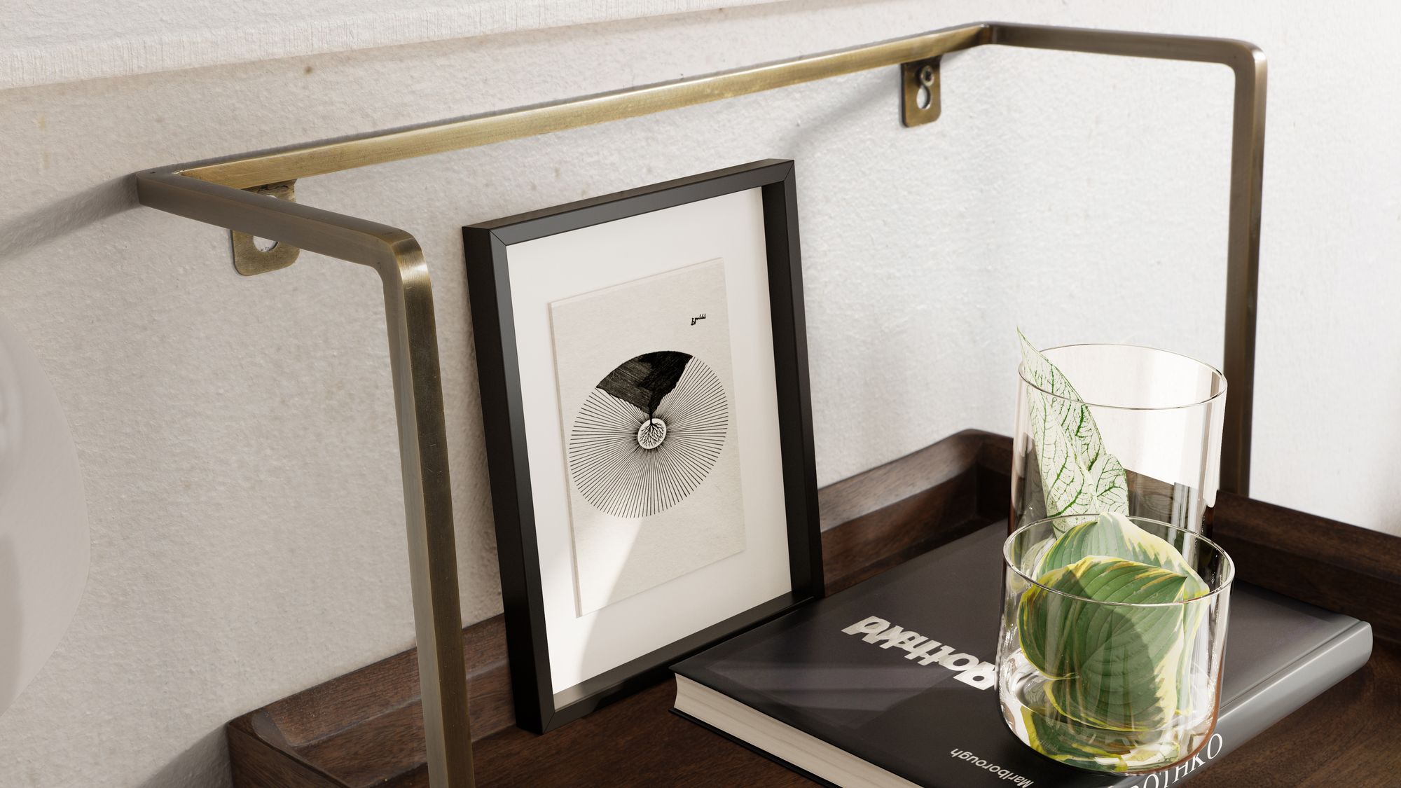 Nachttisch Bjorli Massivholz Braun 44 × 35 × 45 cm