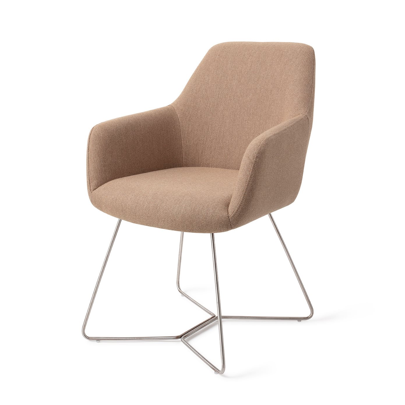 Jesper Home Esszimmerstuhl Hiroo Whisper-Wheat Beehive Stahl