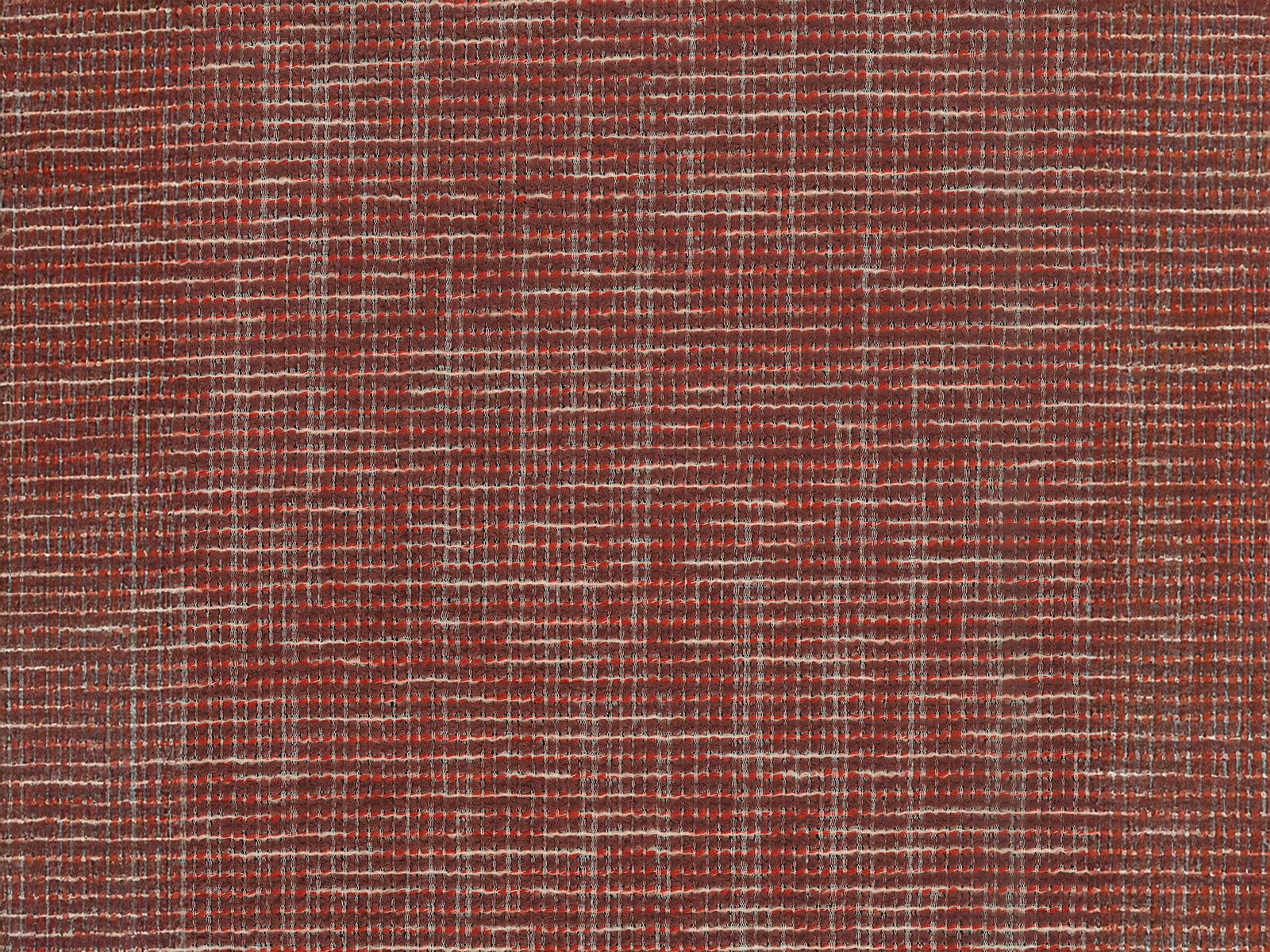 Micadoni Sofa mit Schlaffunktion David 3-Sitzer Strukturierter Stoff Baltimore Rot