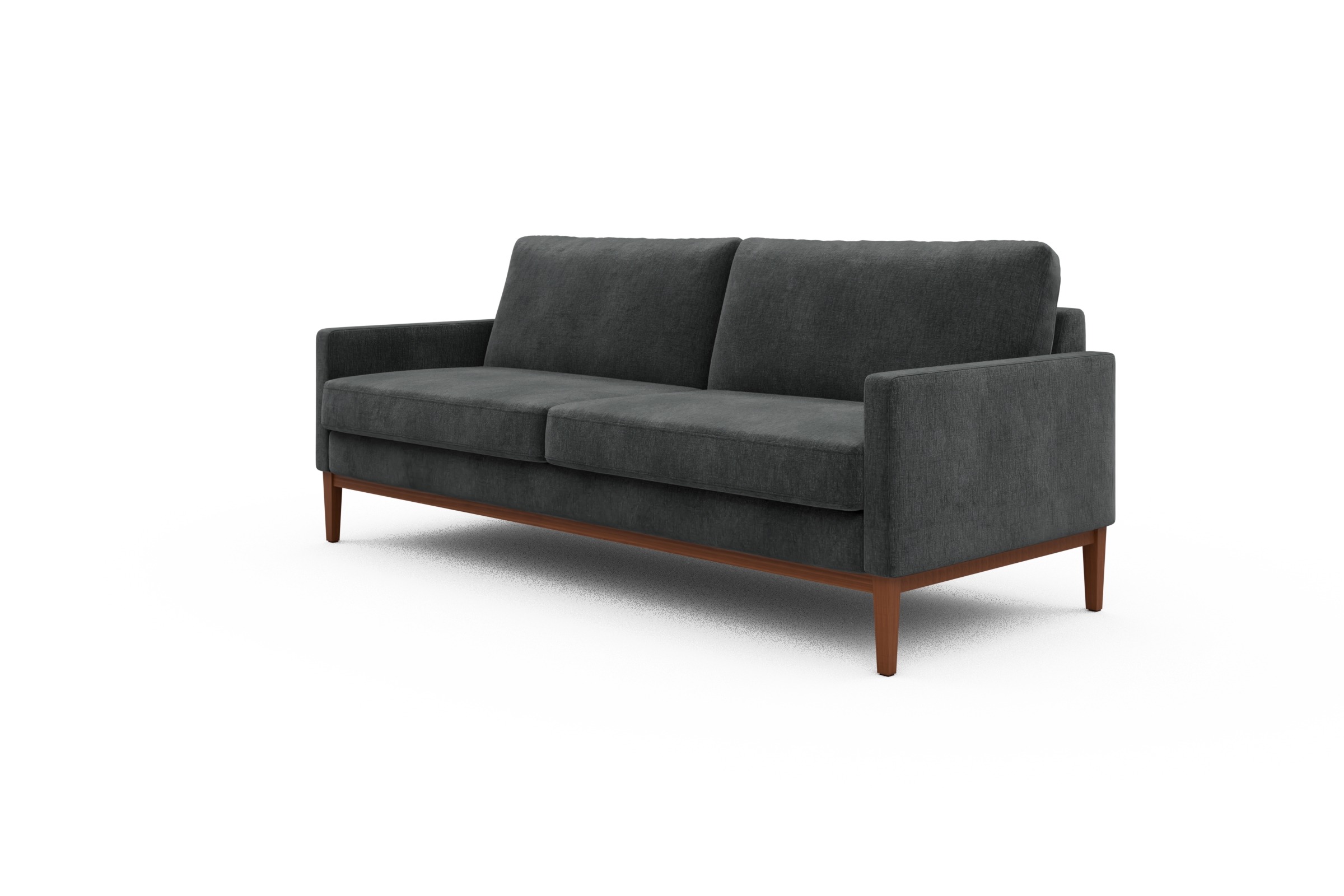 Sofa Bodo 3-Sitzer Smooth-Deep-Warm-Grey