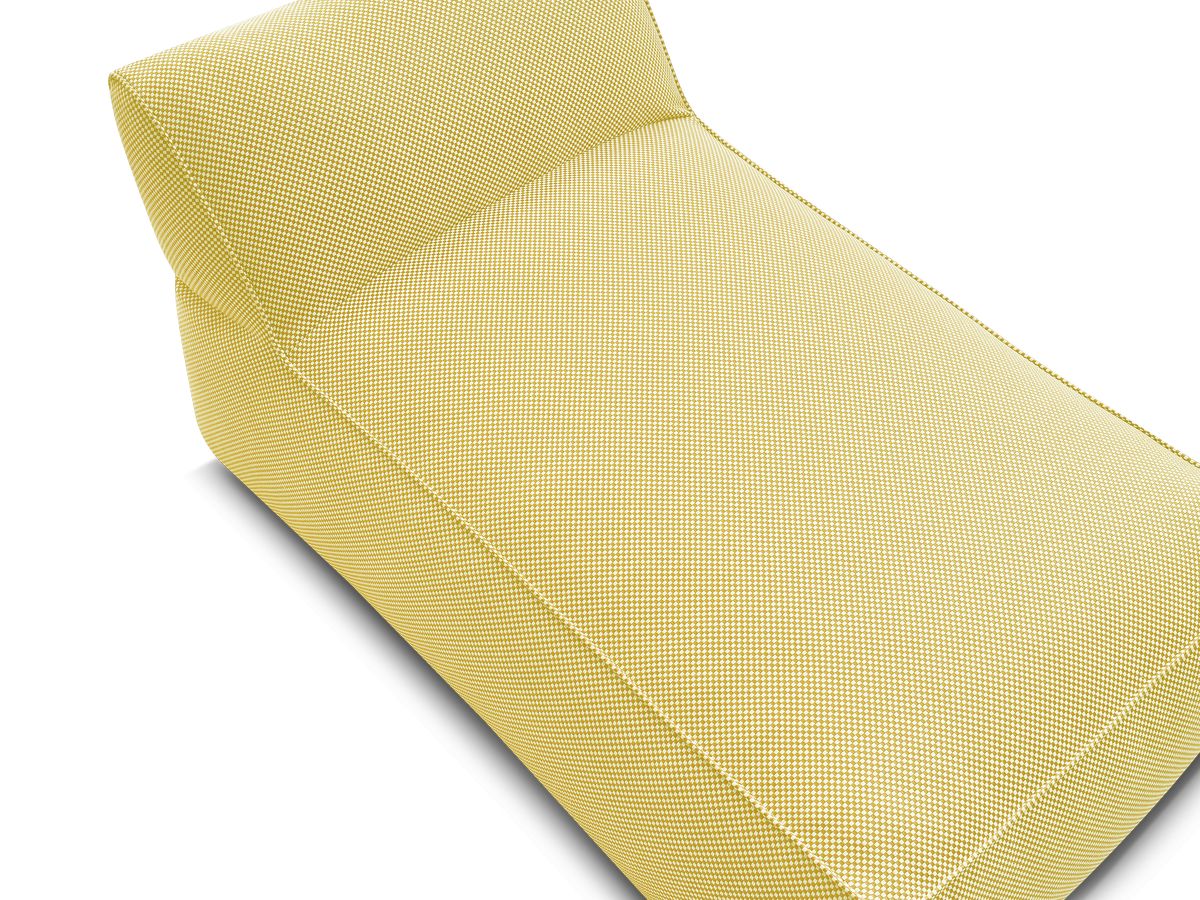 Bobochic Riviera Méridienne-Modul Melange-Stoff Gelb