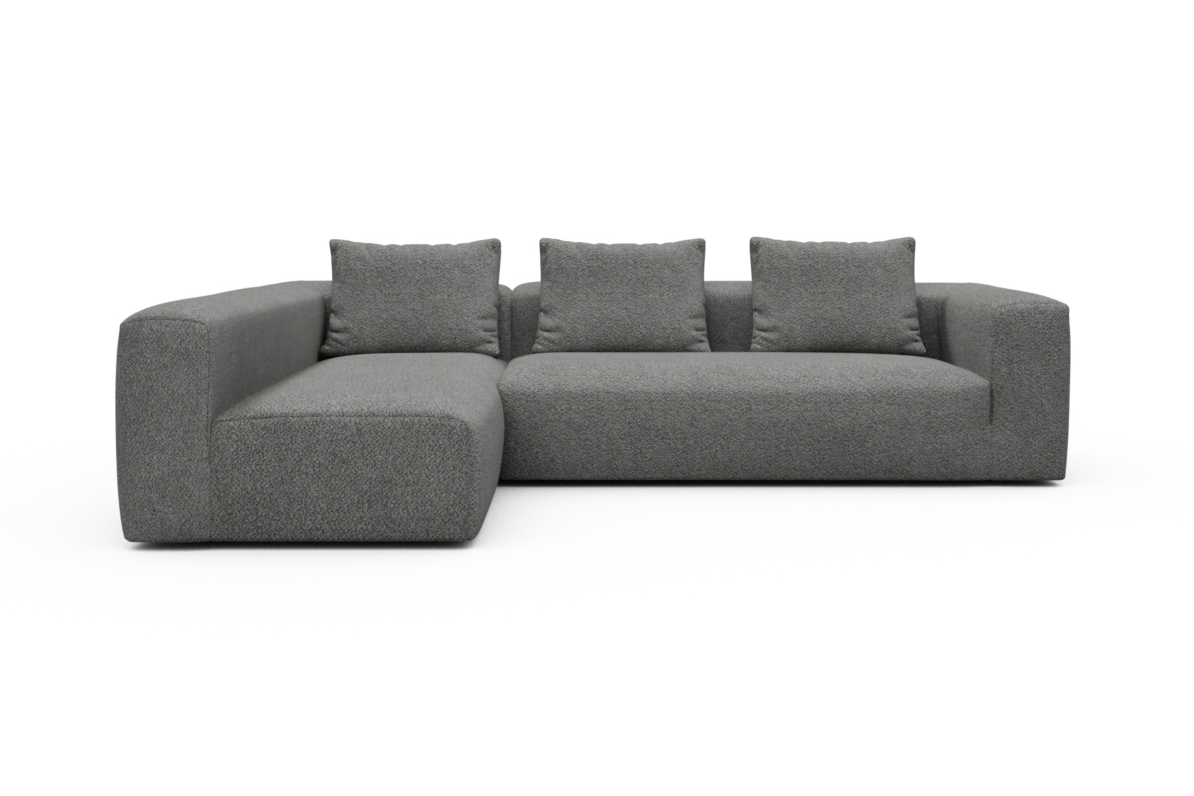 Skandi Home Ecksofa Fred 2x 2,5-Sitzer links offen Vanora-Warm-Grey moebelfaktor