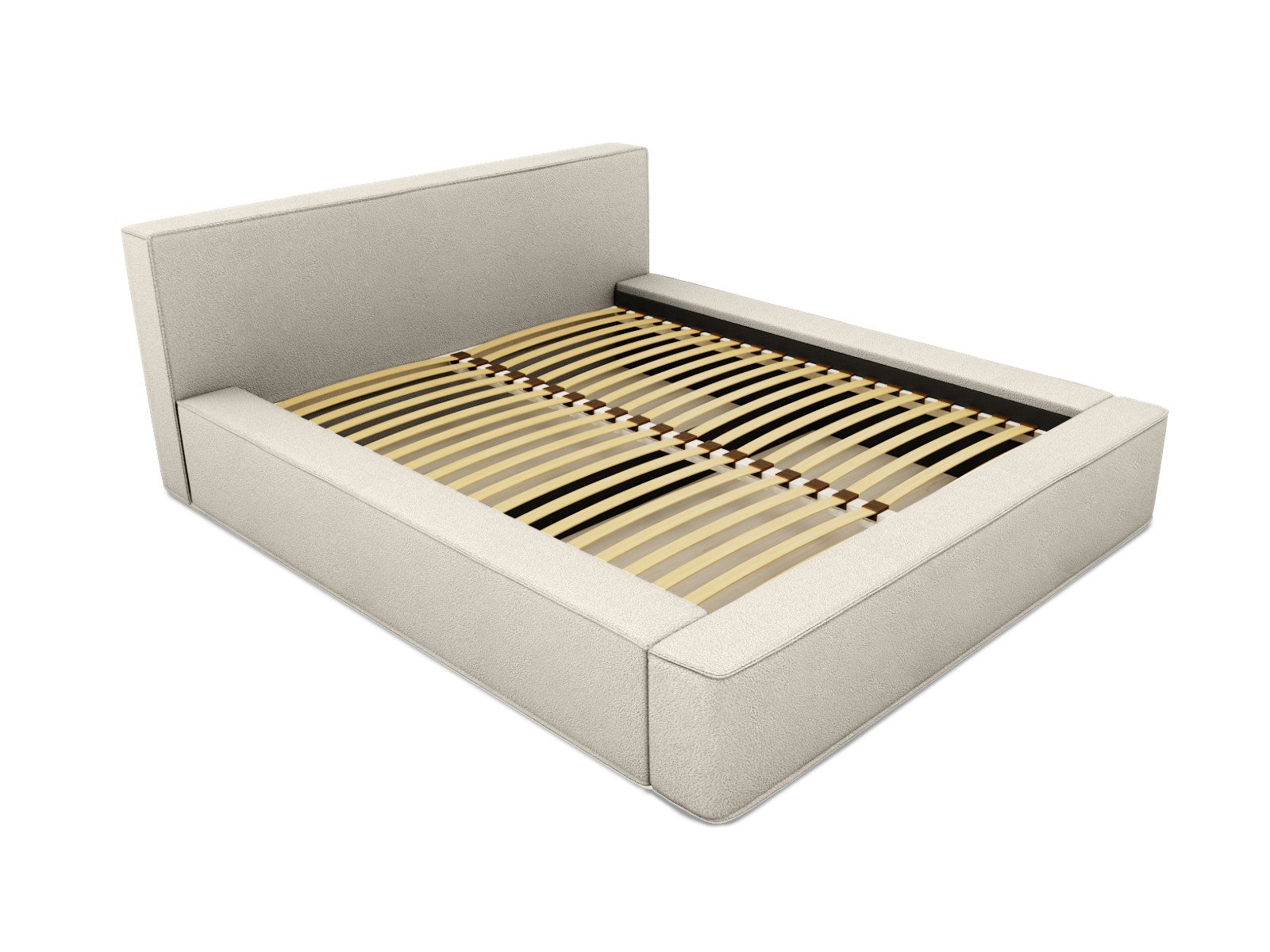 Polsterbett Delano Boucle 140x200 mit Metallrahmen Now Or Never 03